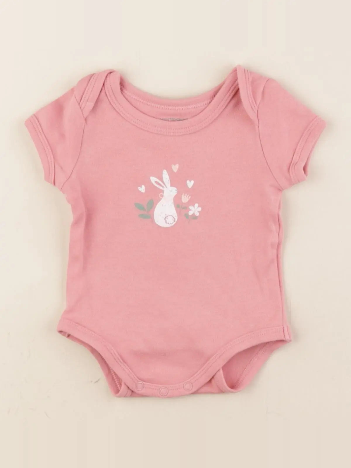 Vertbaudet - body rose - 3 mois