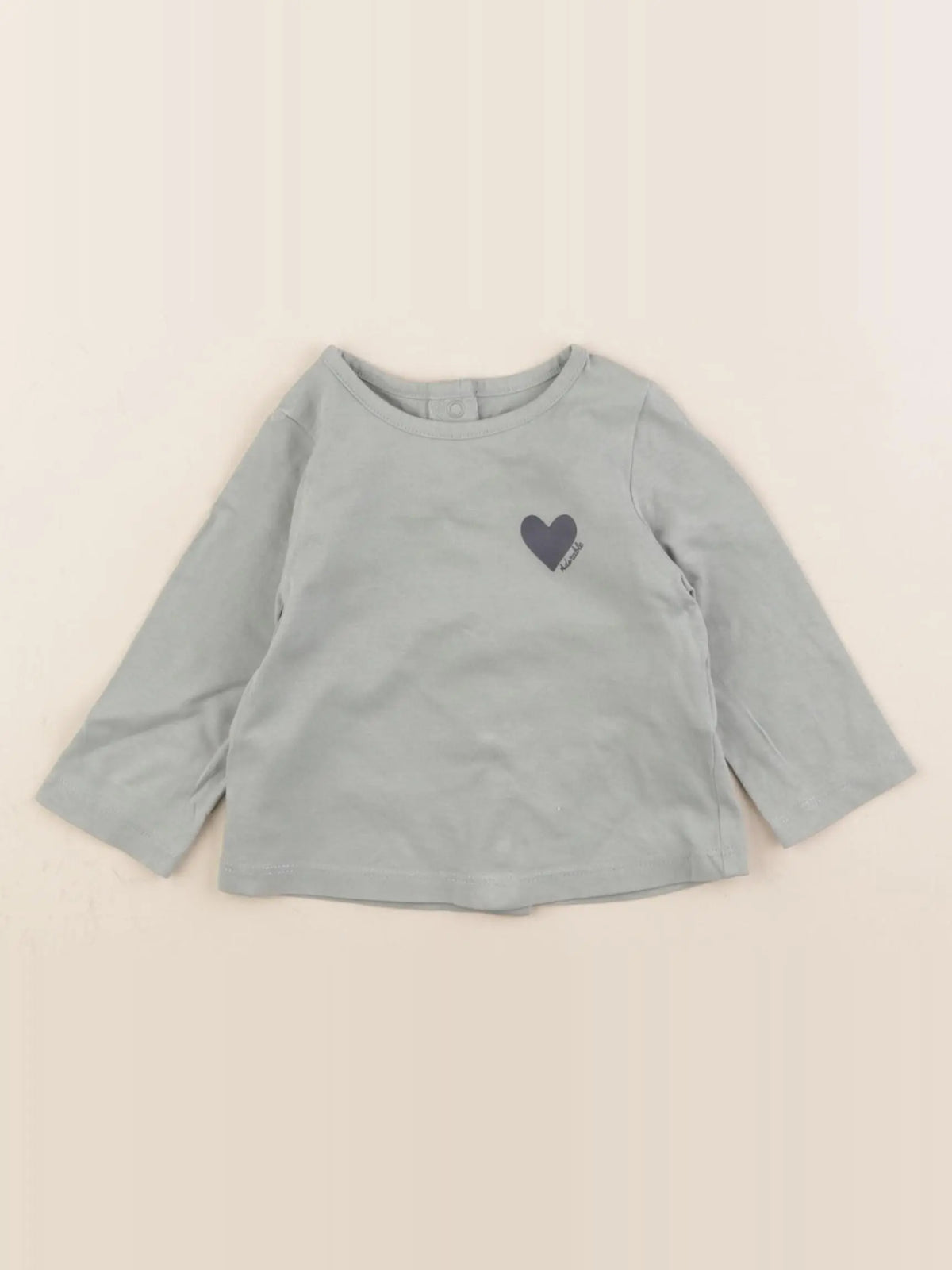 Vertbaudet - tee-shirt vert - 3 mois