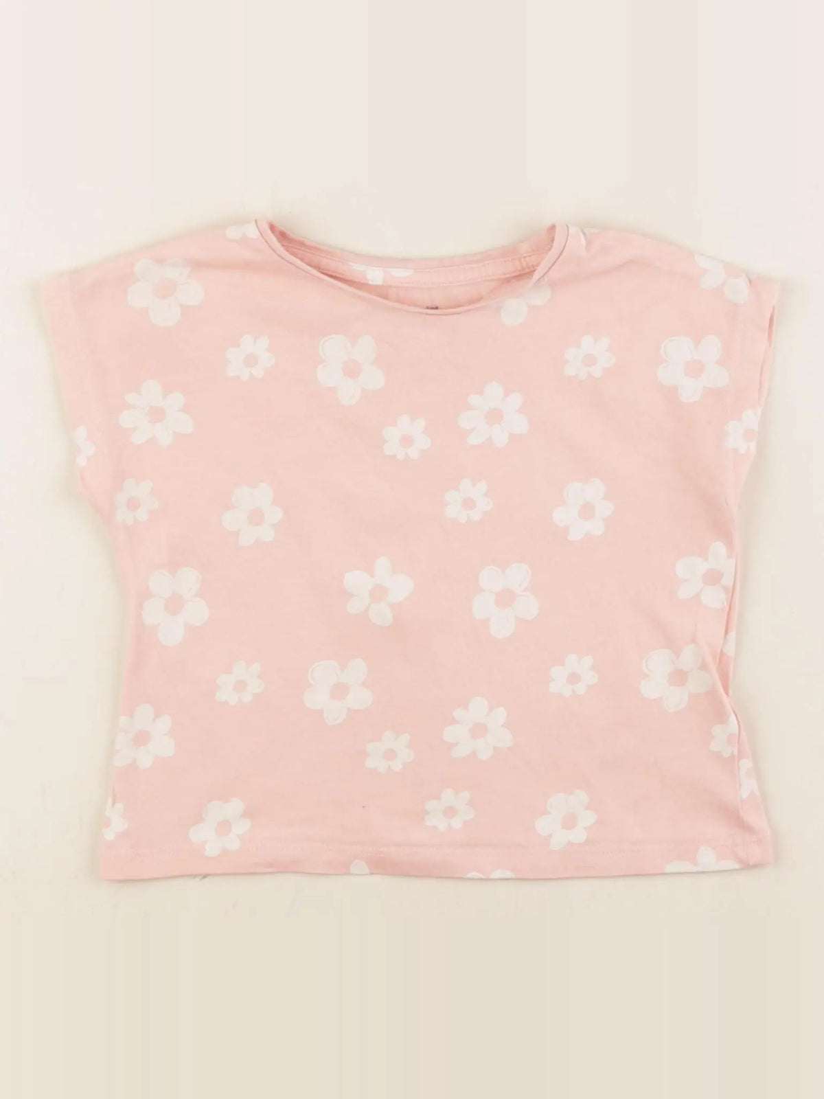 Vertbaudet - tee-shirt rose - 2 ans