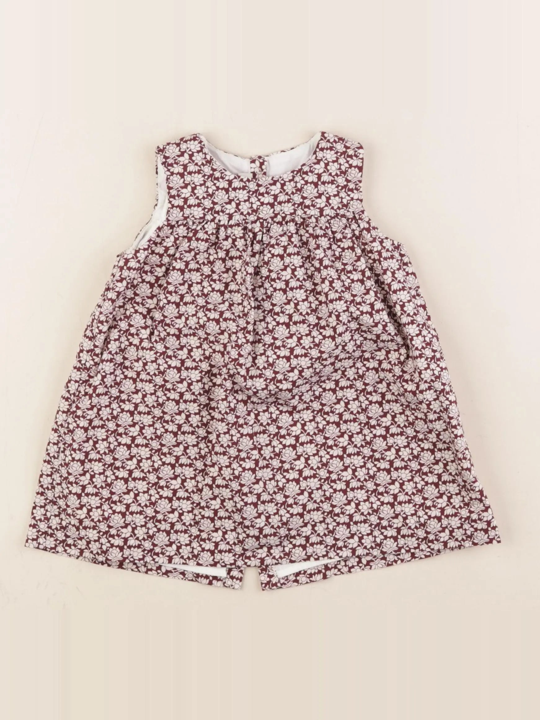 Natalys - robe rouge - 6 mois