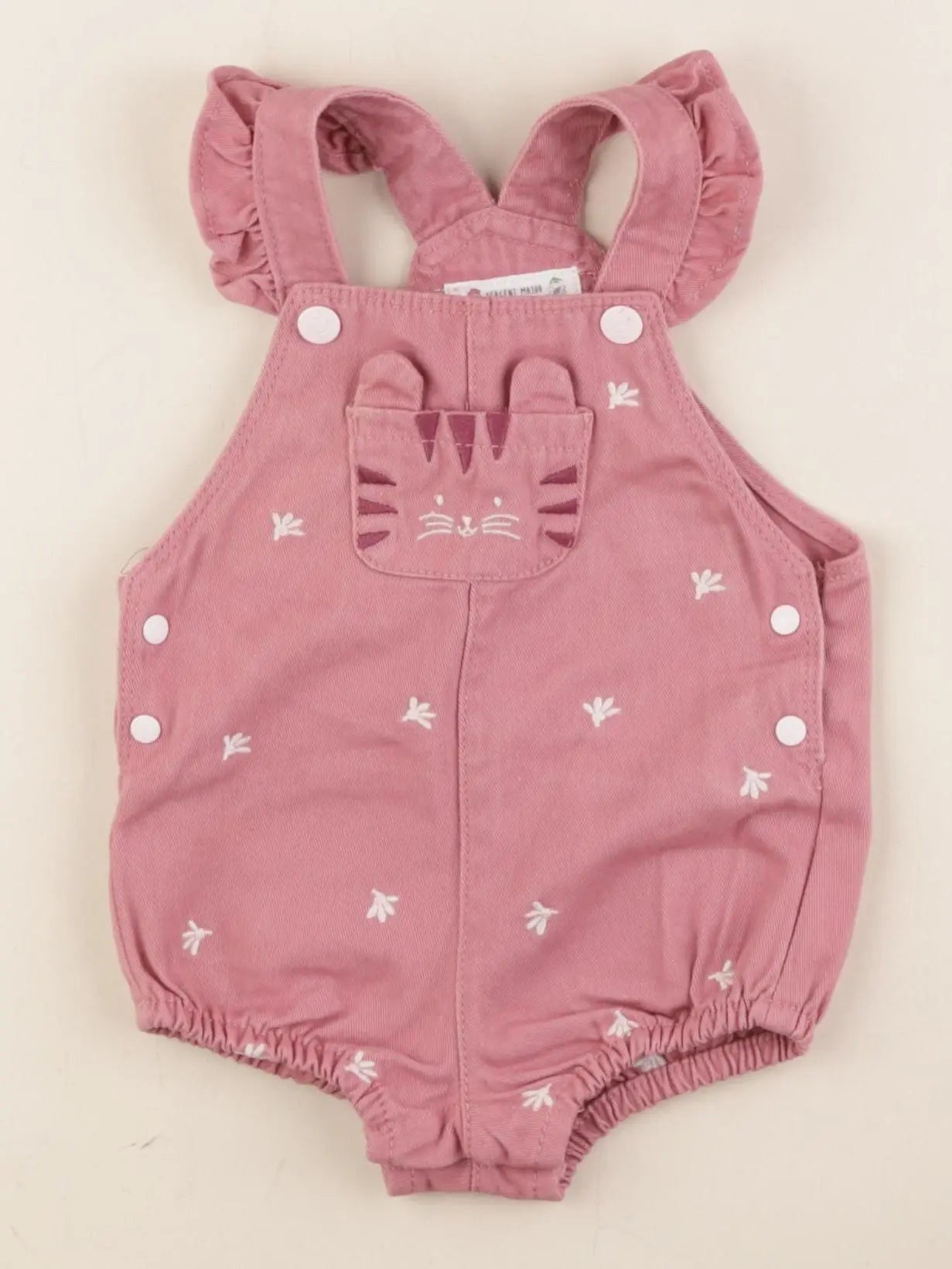 Sergent Major - combinaison rose - 3 mois