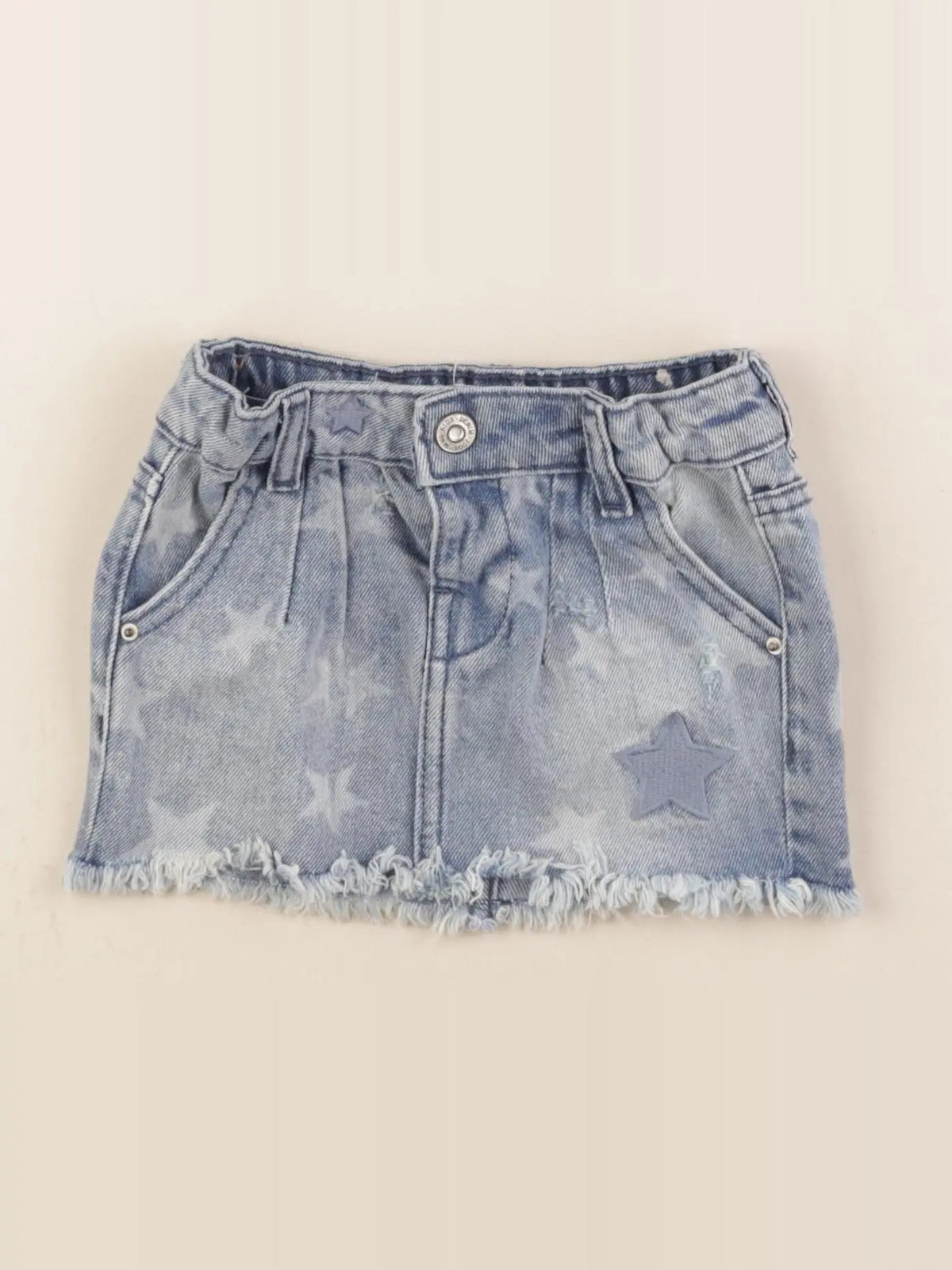 Mango - short bleu - 6/12 mois