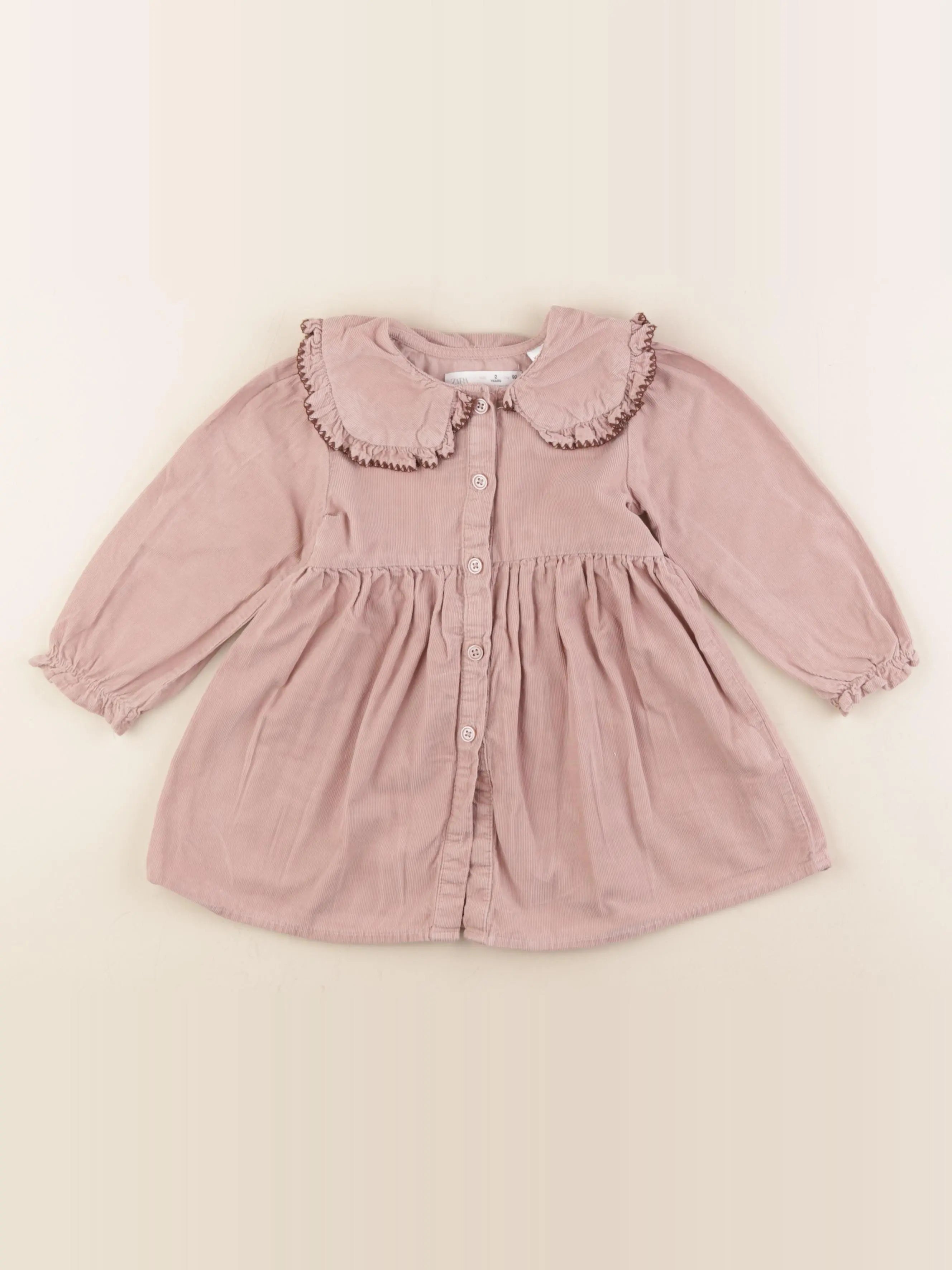 Zara - robe rose - 2 ans