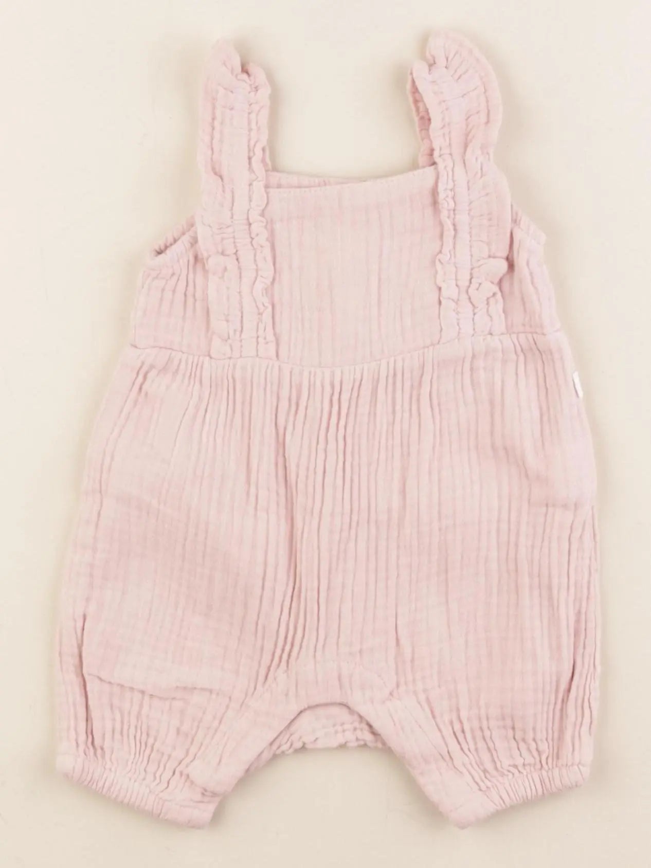 Tape à l'oeil - combinaison rose - 1 mois