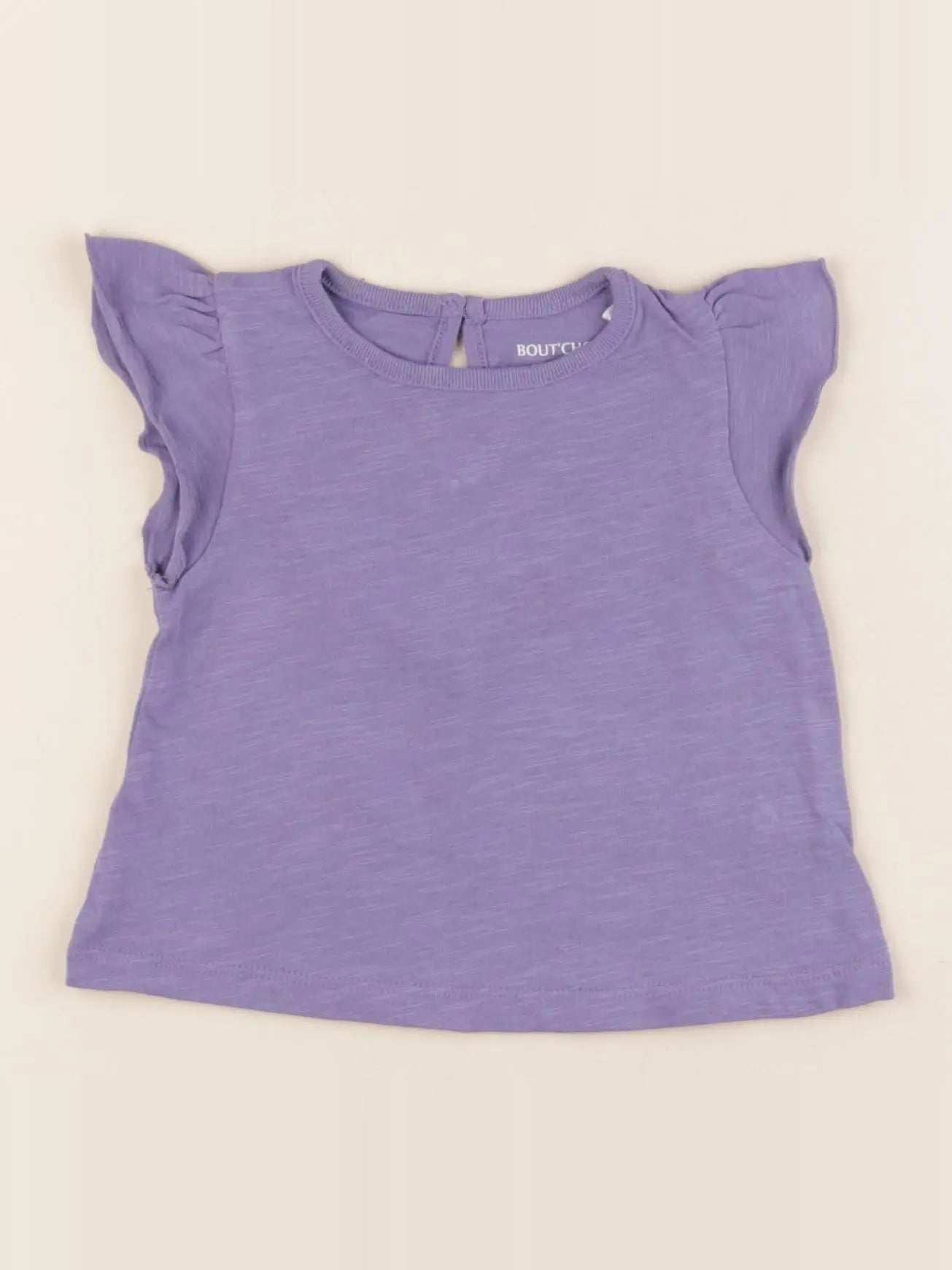 Boutchou - tee-shirt bleu - 6 mois