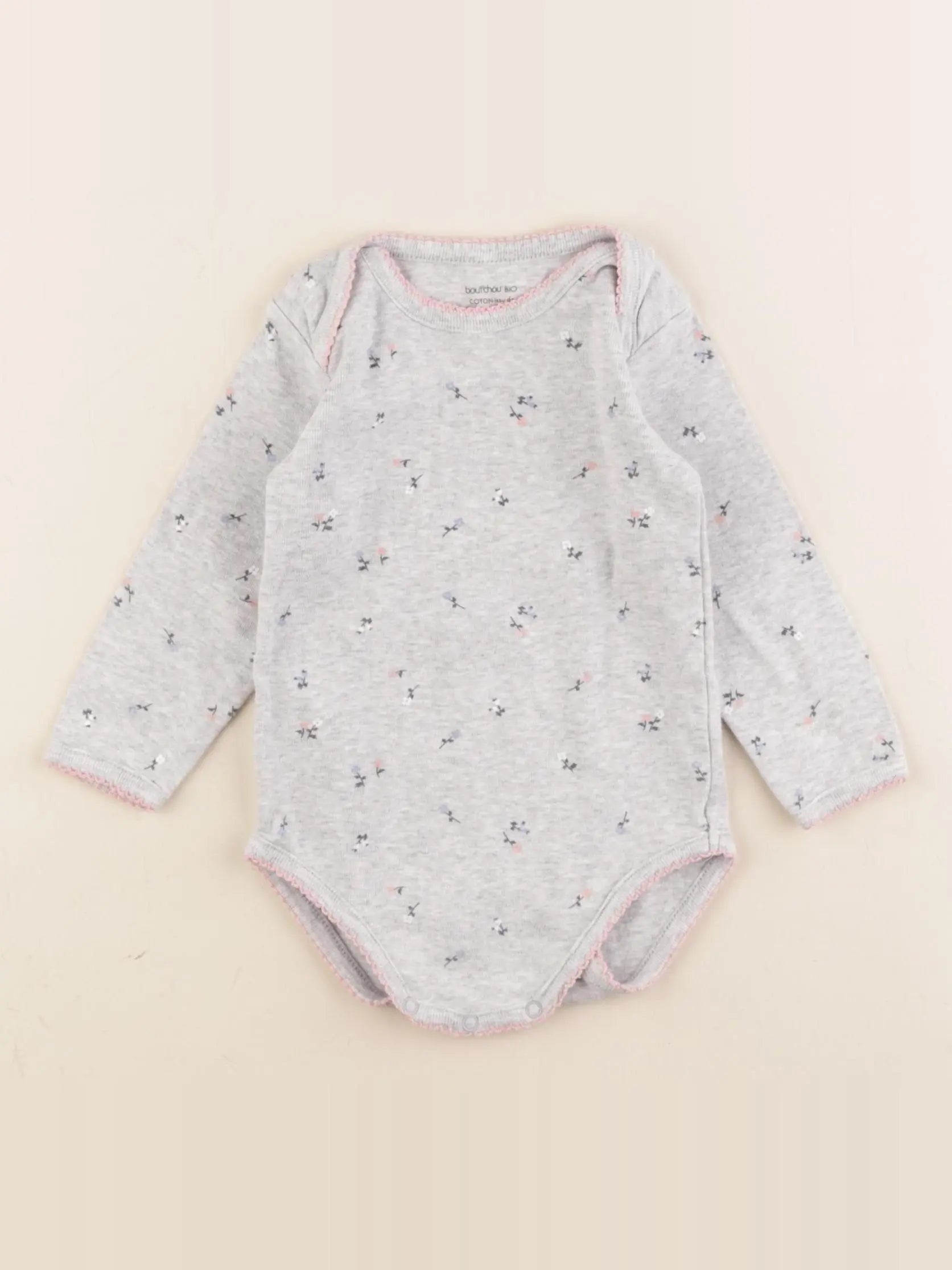 Boutchou - body gris - 18 mois
