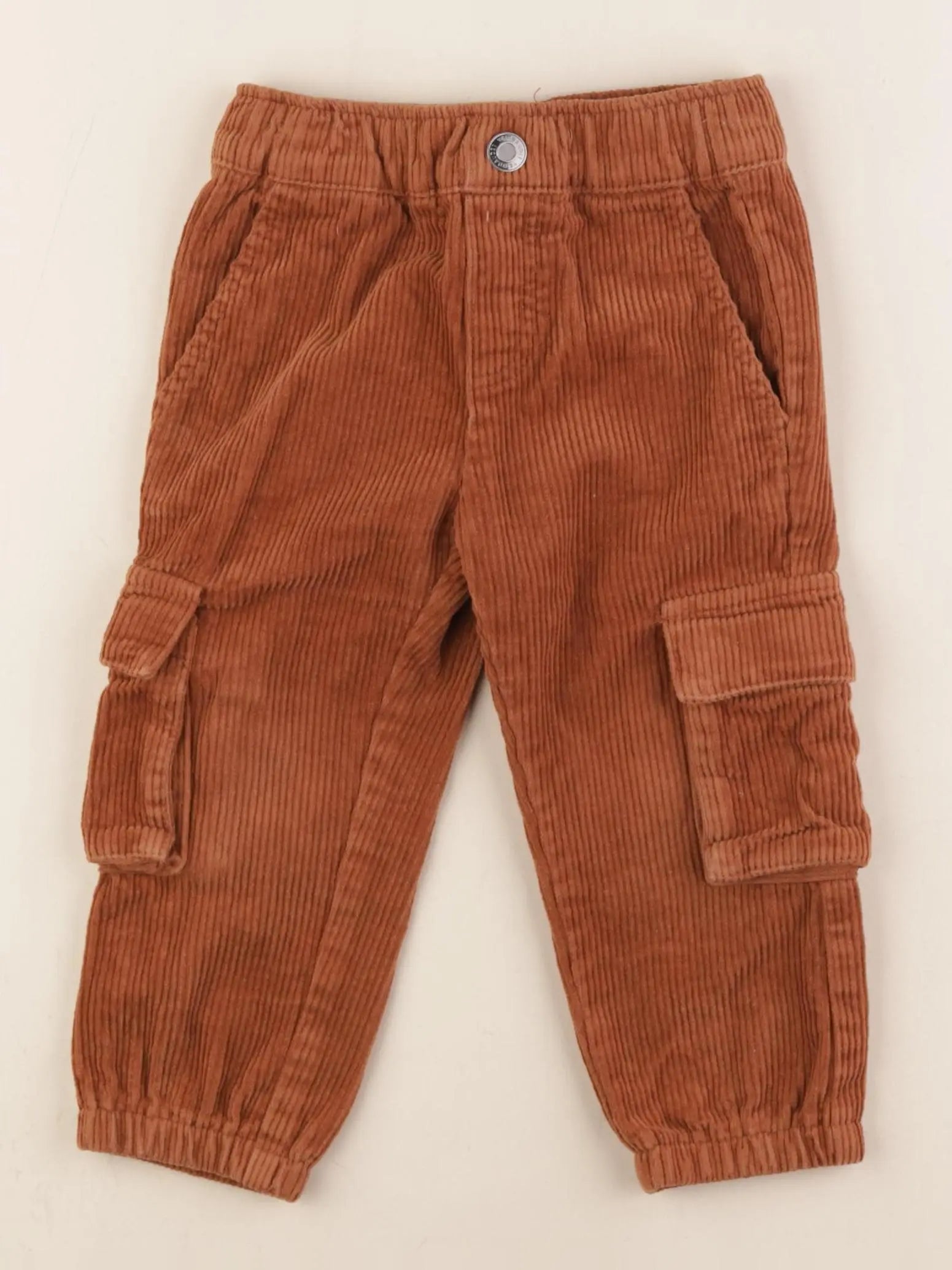 Vertbaudet - pantalon marron - 2 ans