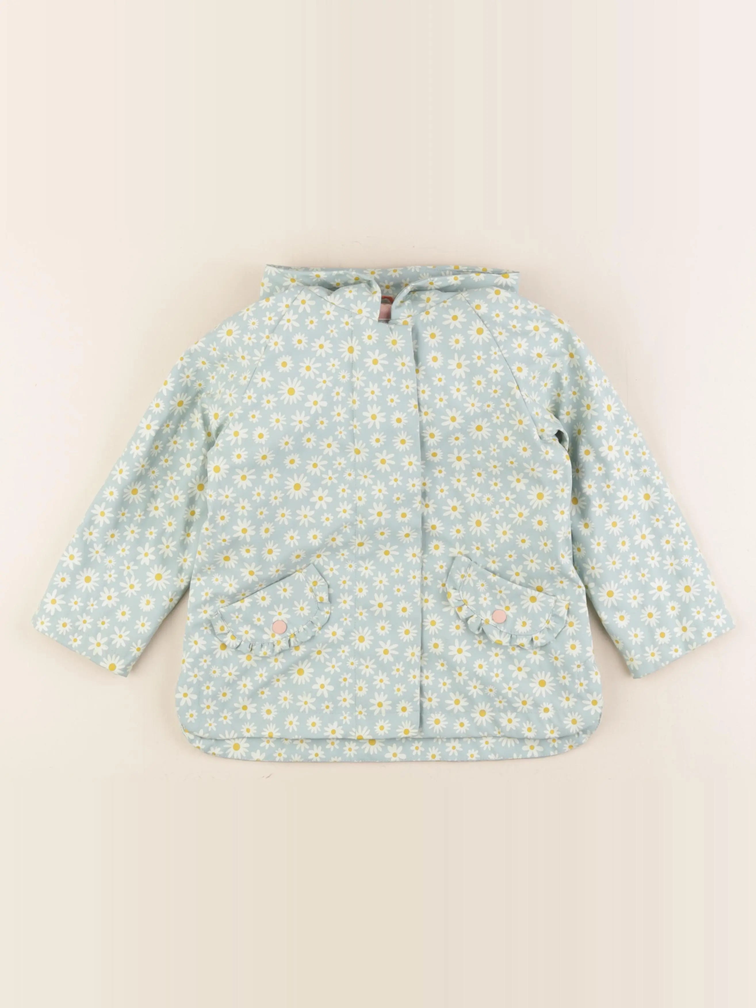 Vertbaudet - imperméable vert - 4 ans