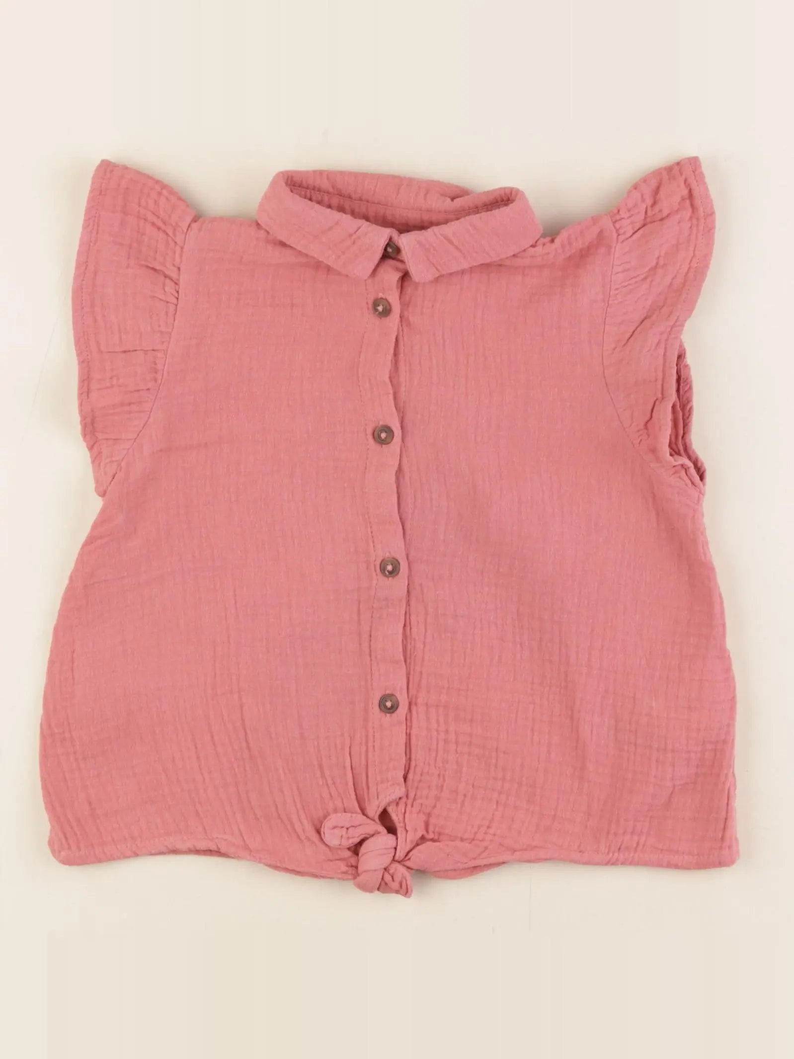 Vertbaudet - blouse rose - 4 ans