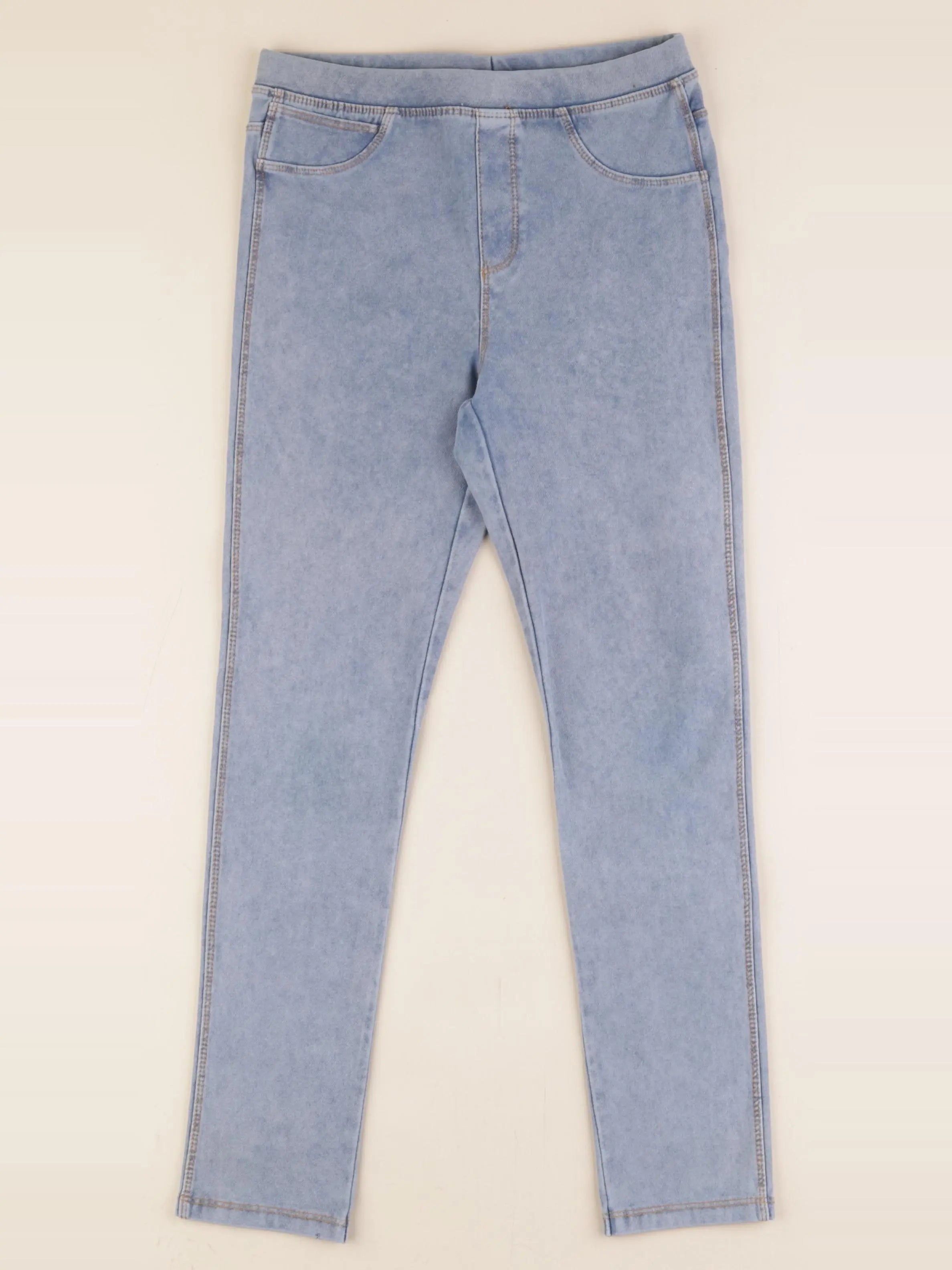 Zara - jegging bleu - 9 ans