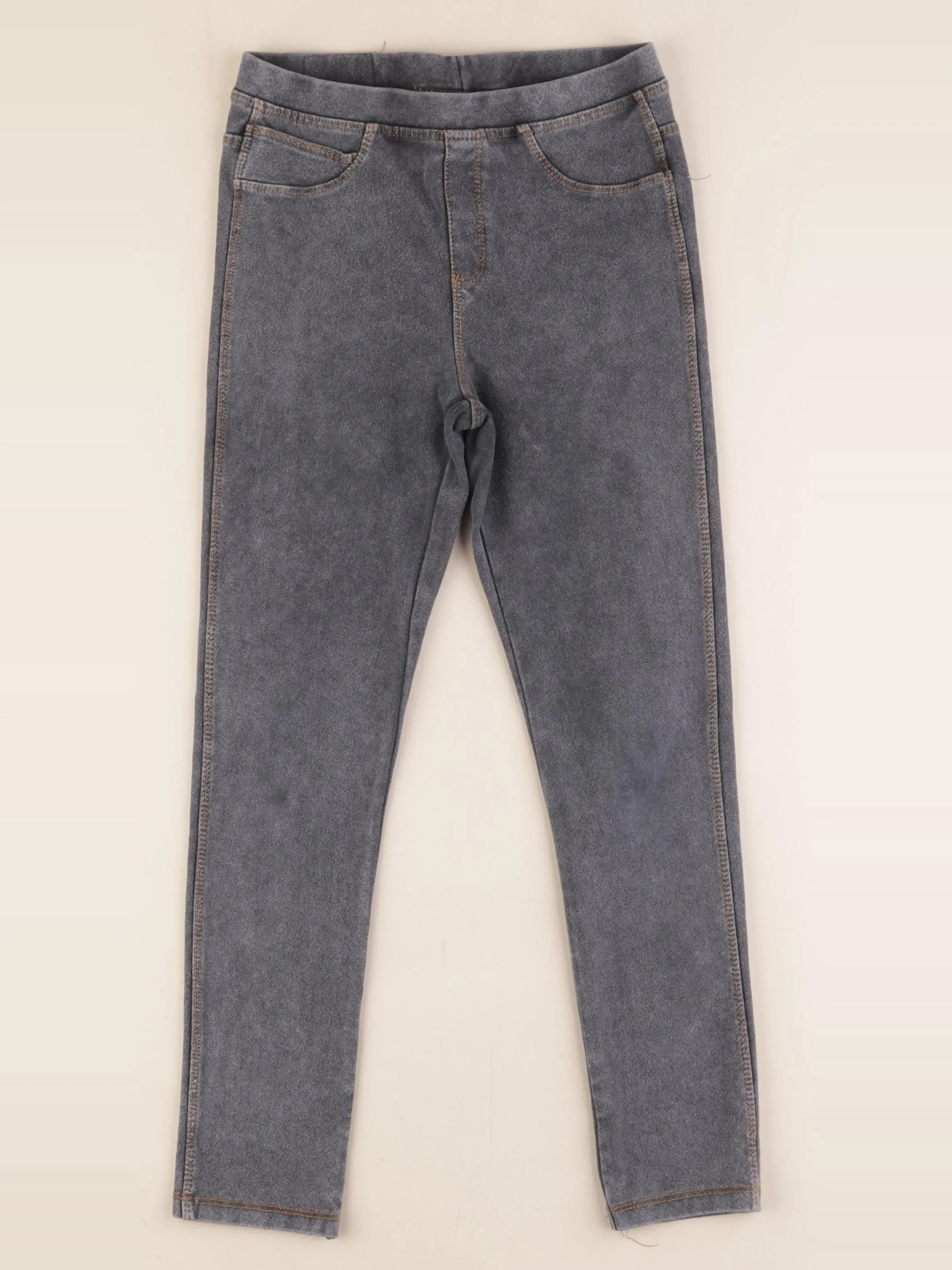 Zara - jegging gris - 9 ans