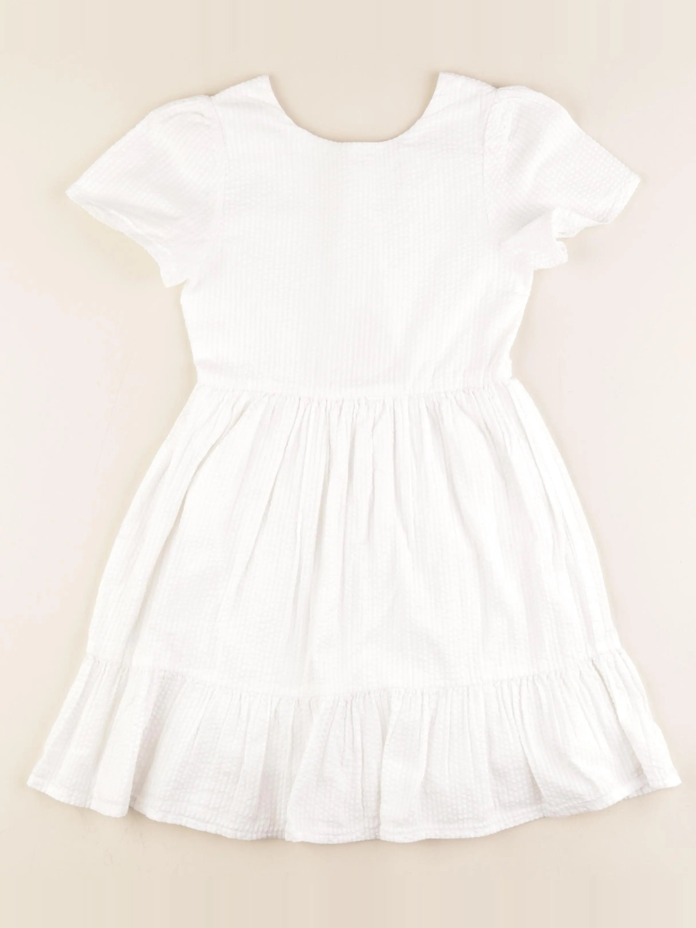 Mango - robe blanc - 8 ans