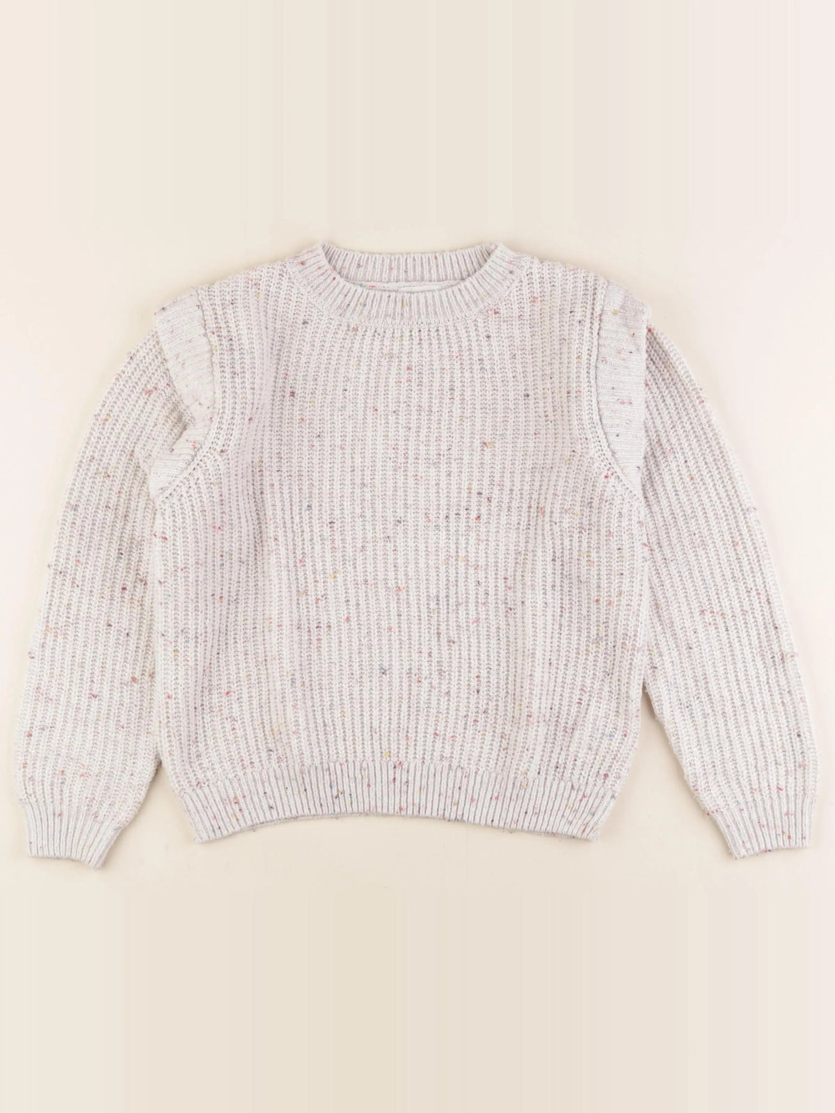 Vertbaudet - pull multicolore - 8 ans