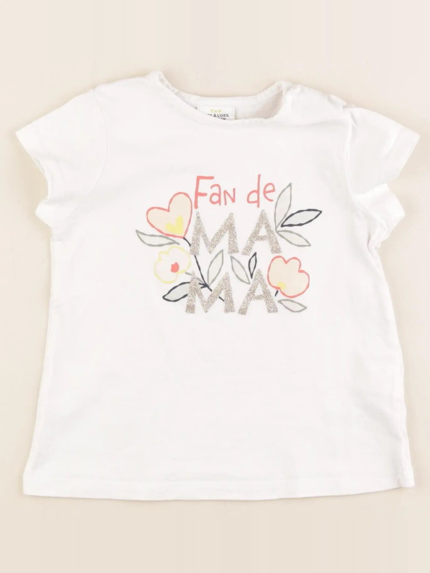 Tape à l'oeil - tee-shirt multicolore - 24 mois