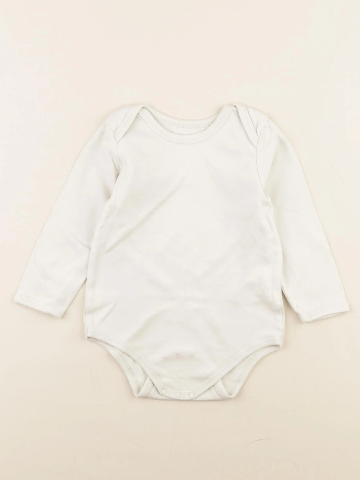 Vertbaudet - body beige - 24 mois