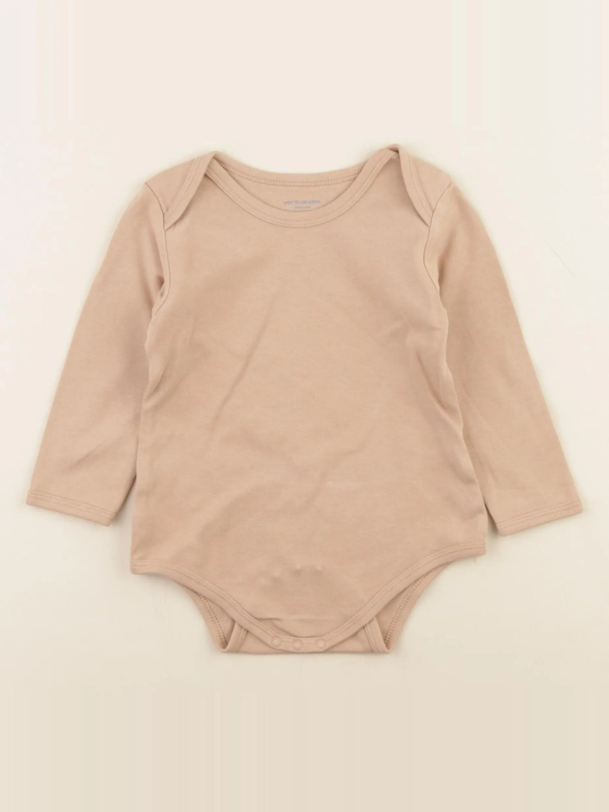 Vertbaudet - body marron - 24 mois