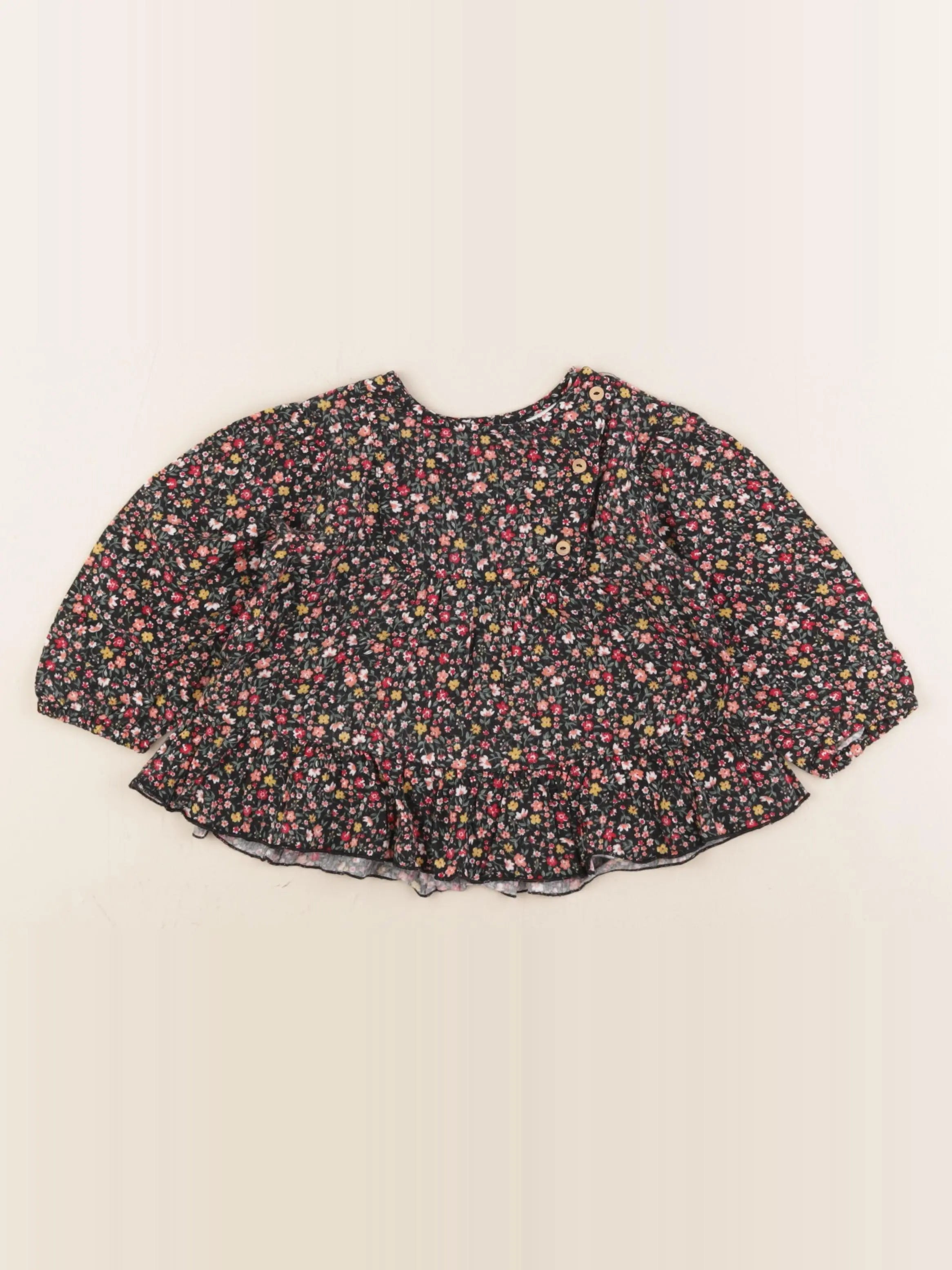 Zara - blouse multicolore - 18/24 mois