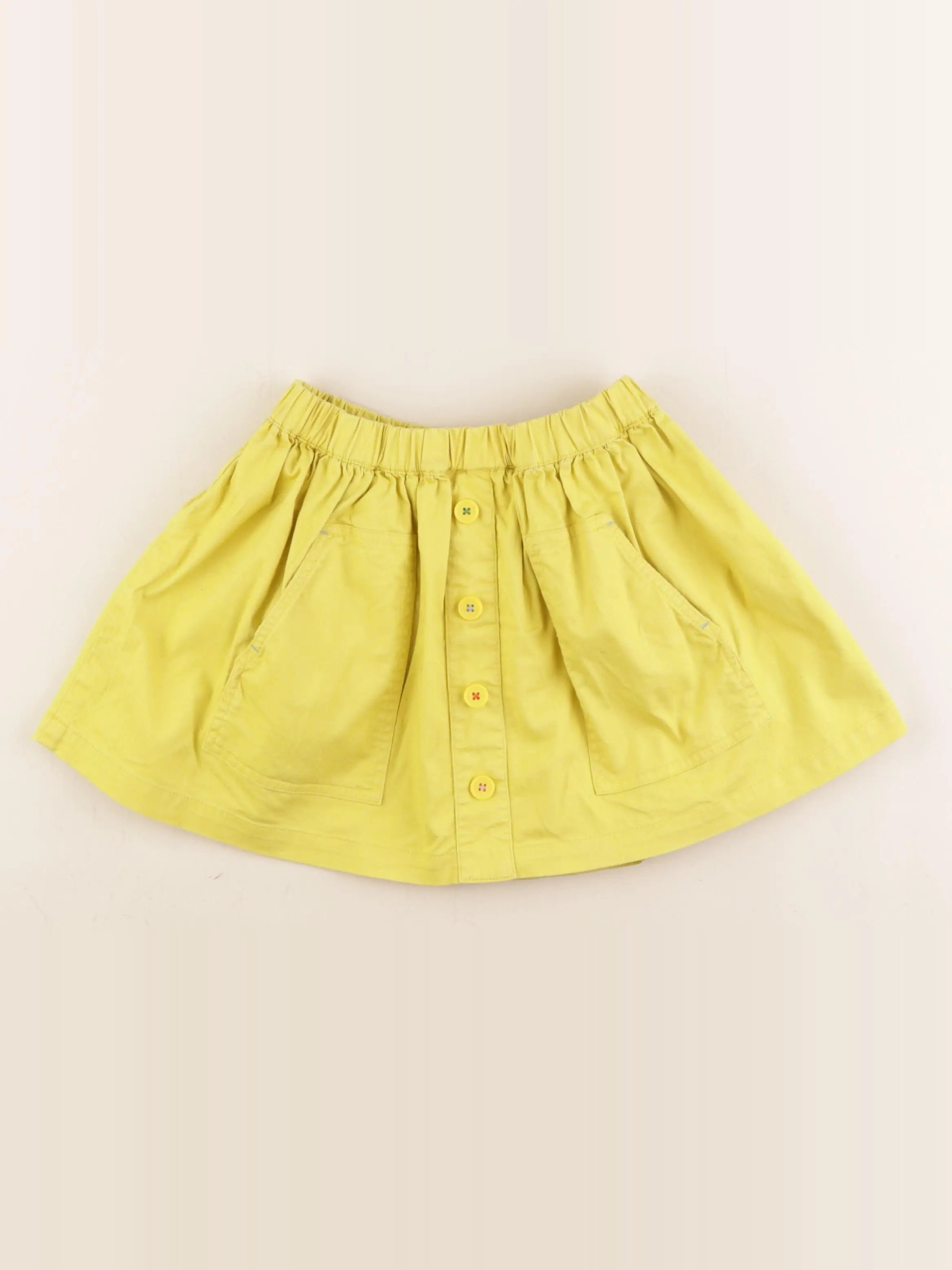 Boden - jupe jaune - 4/5 ans