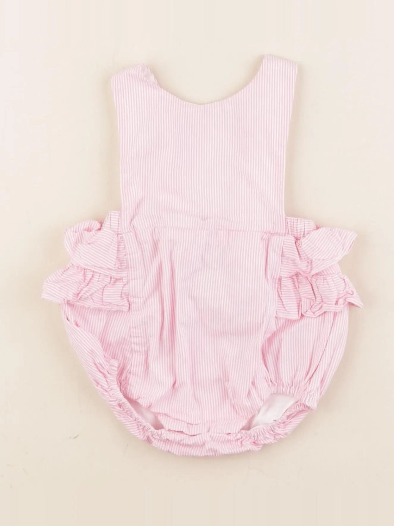 Jacadi - combinaison blanc, rose - 3 mois