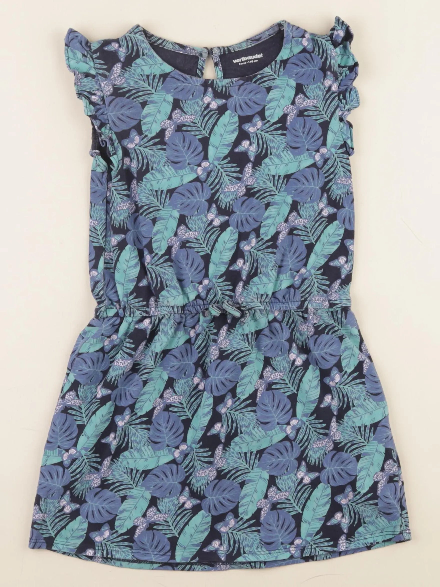 Vertbaudet - robe multicolore - 5 ans