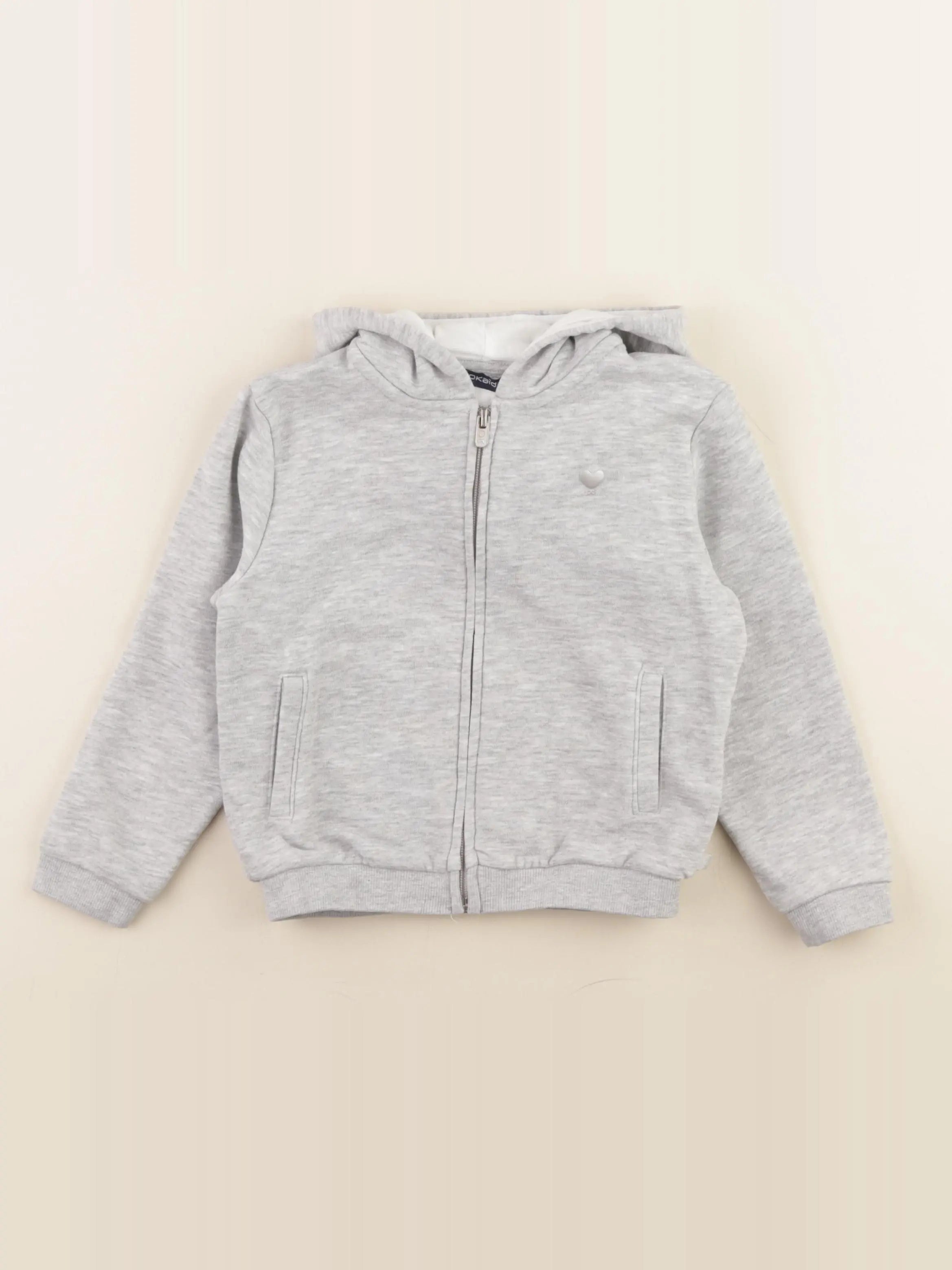 Okaidi - sweat gris - 4 ans