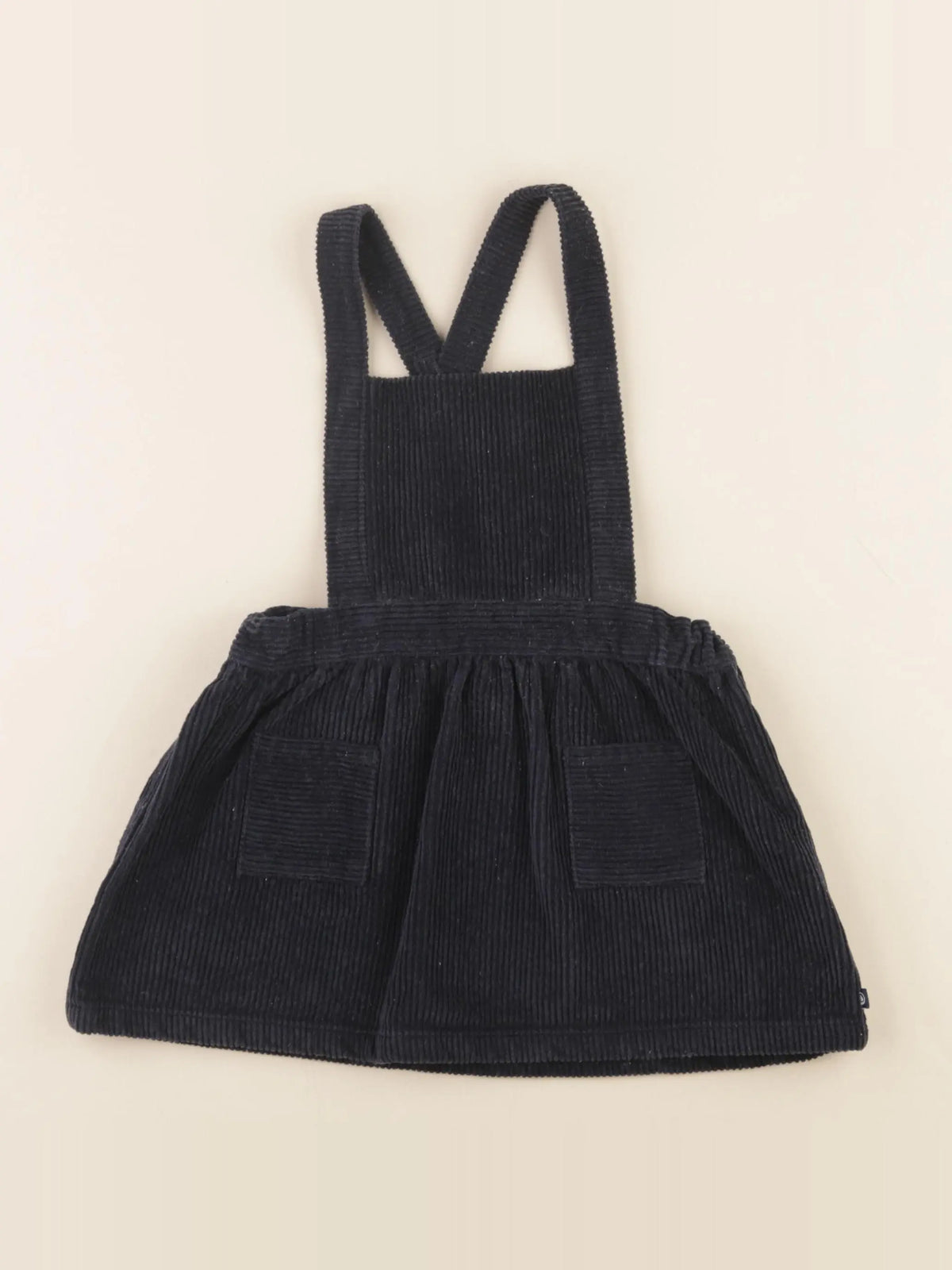 Petit Bateau - robe bleu - 24 mois