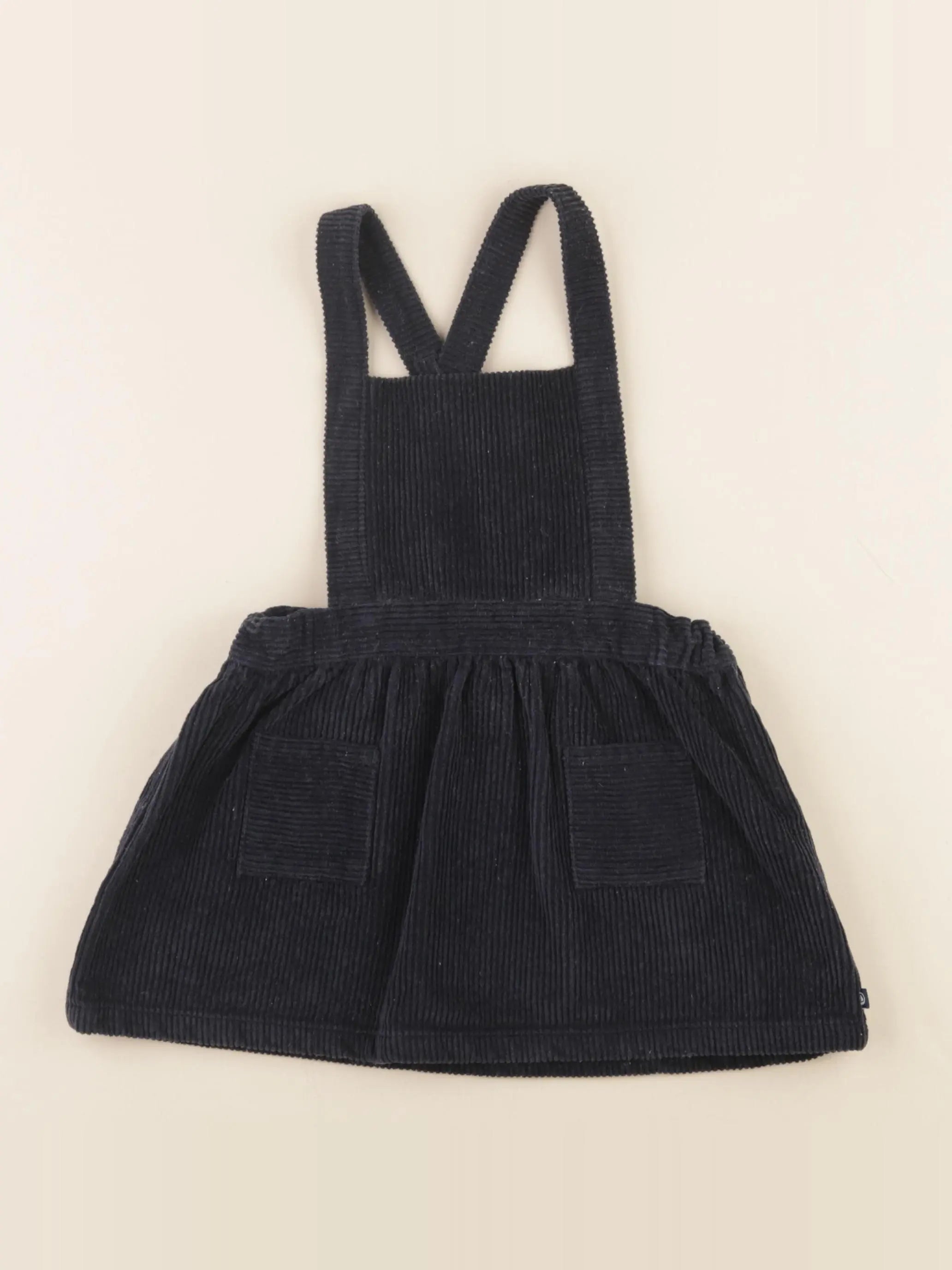 Petit Bateau - robe bleu - 24 mois