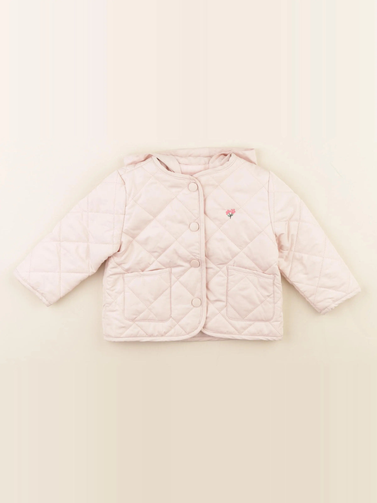 Cyrillus - veste rose - 12 mois
