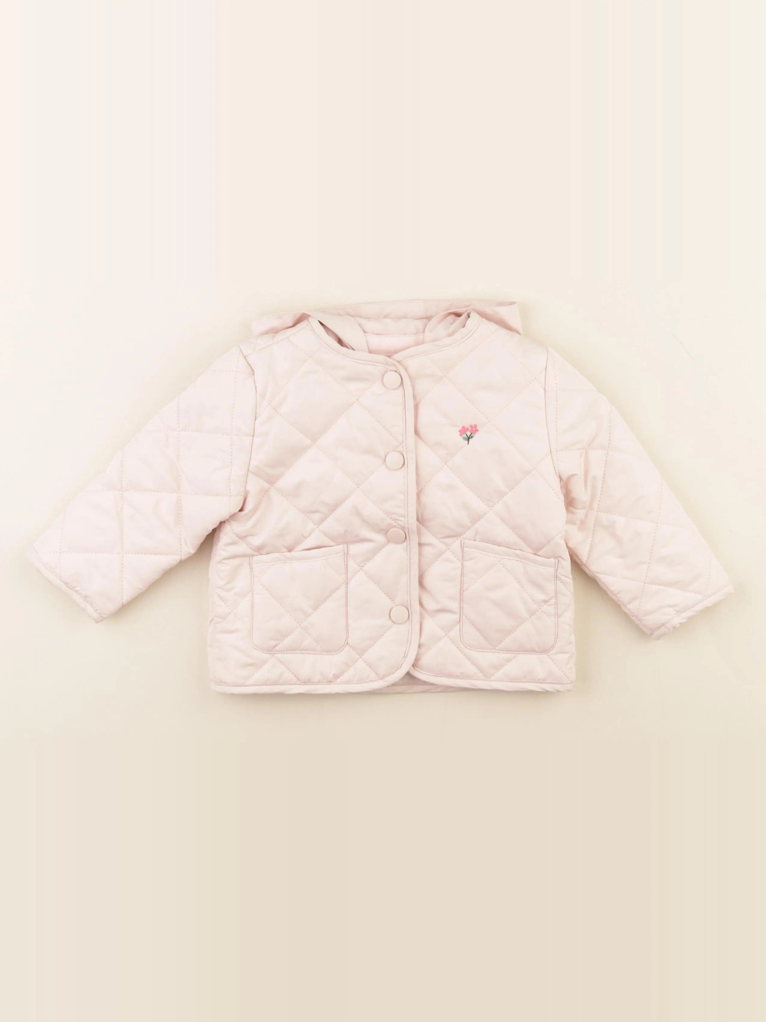 Cyrillus - veste rose - 12 mois