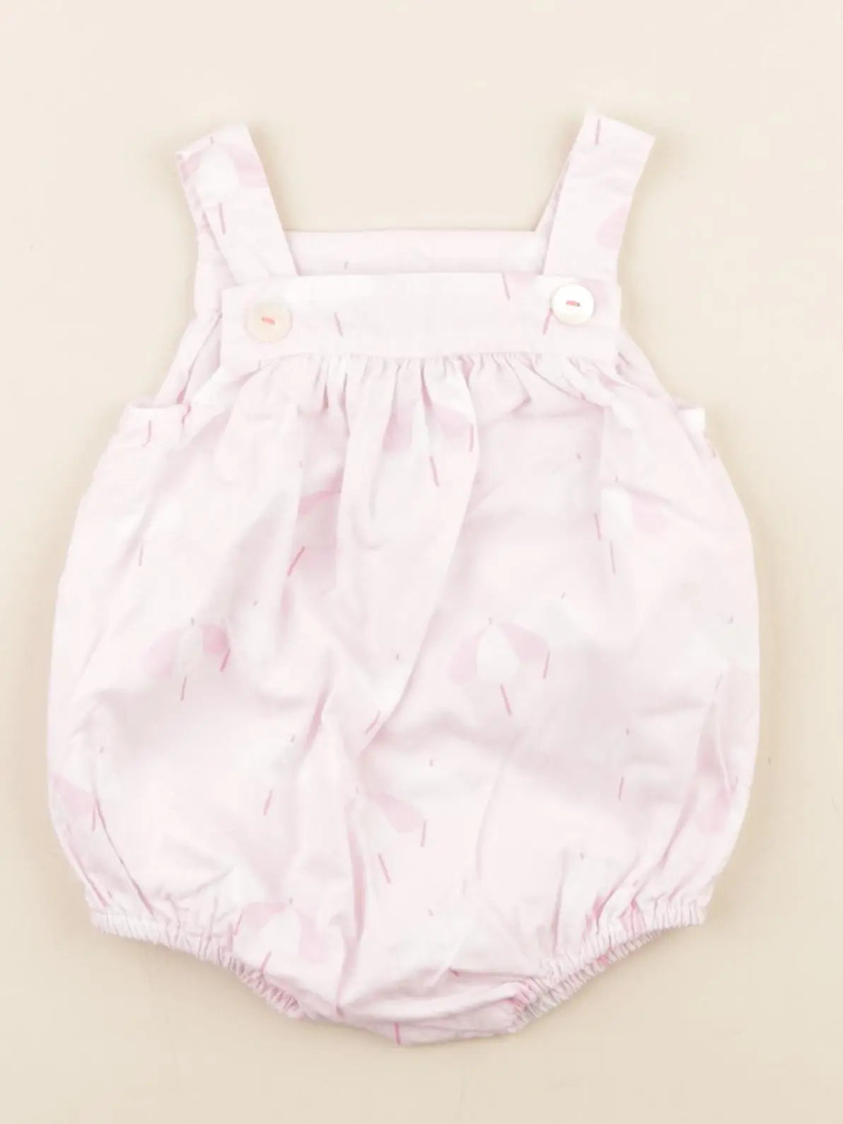 Jacadi - combinaison rose - 3 mois