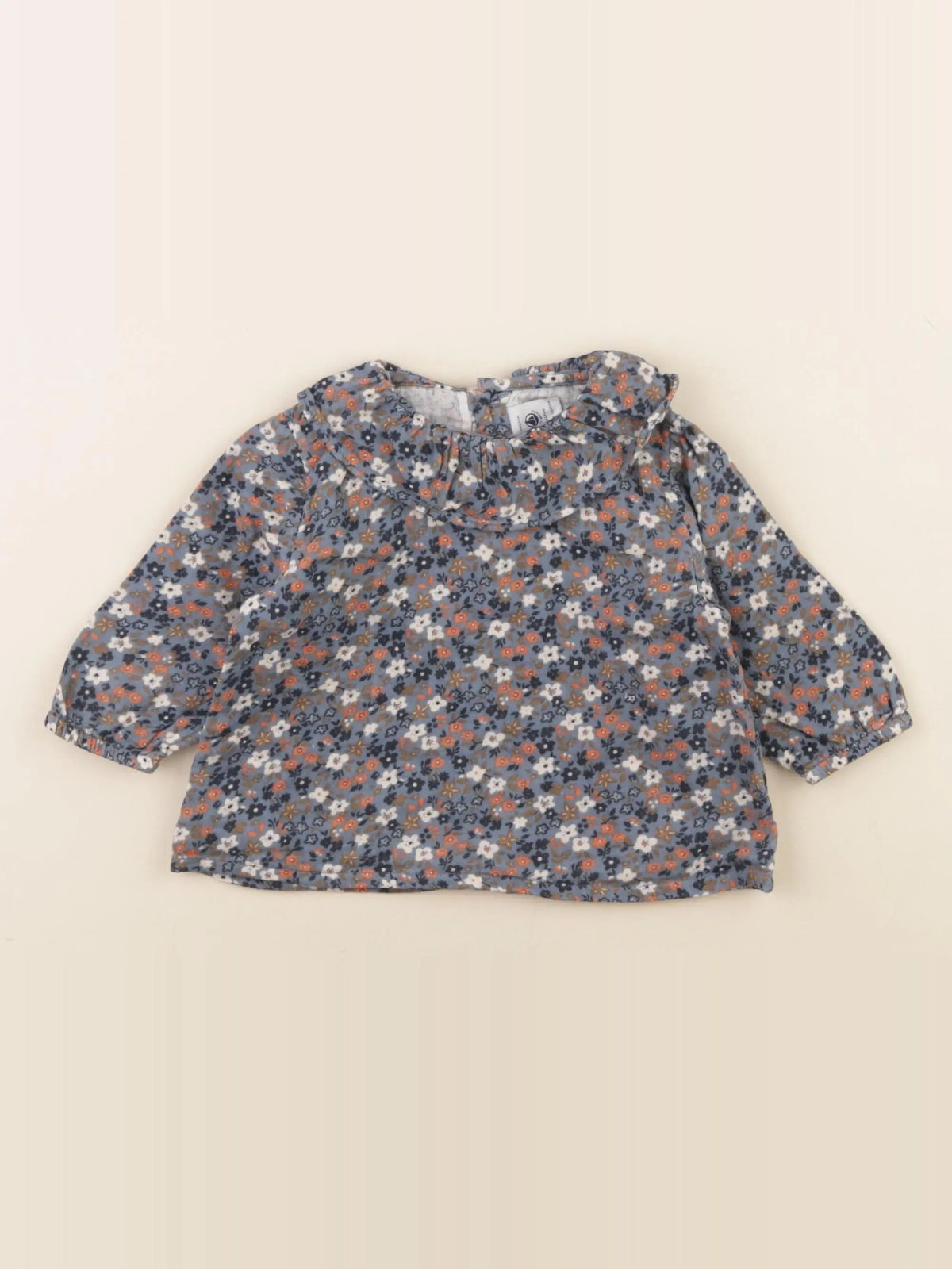 Petit Bateau - blouse multicolore - 6 mois