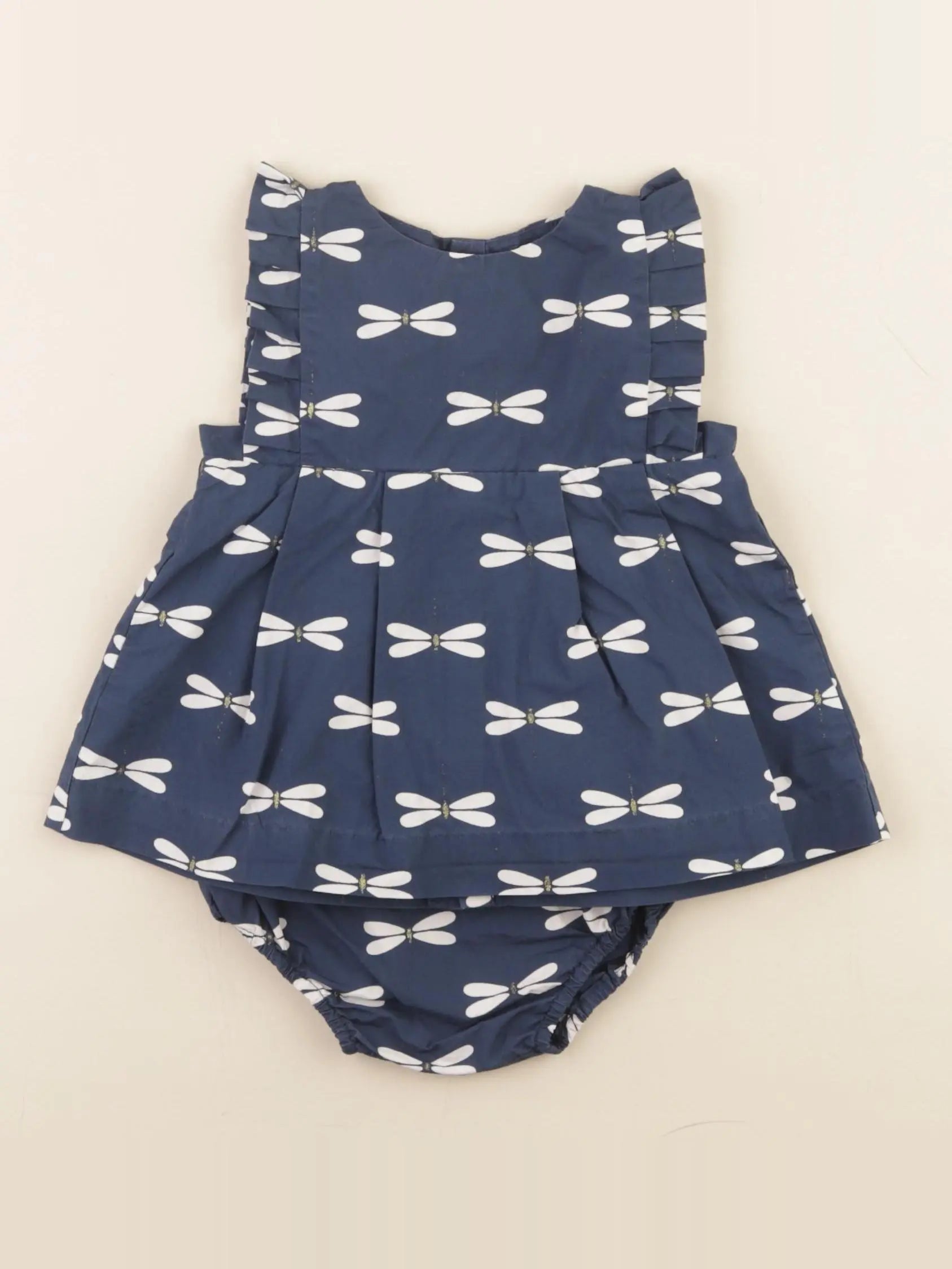 Jacadi - robe bleu - 3 mois