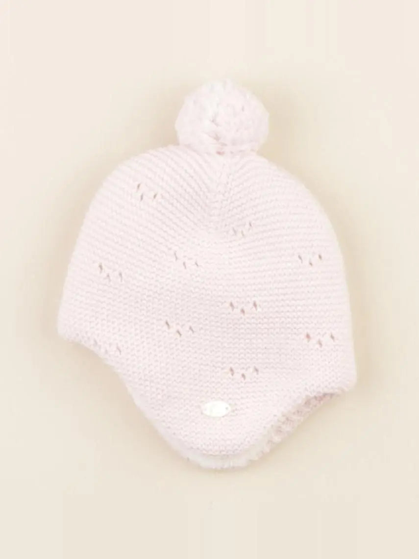 Tartine & Chocolat - bonnet rose - 0/3 mois