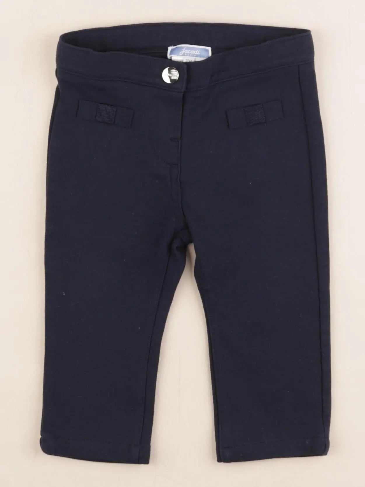 Jacadi - jegging bleu - 12 mois