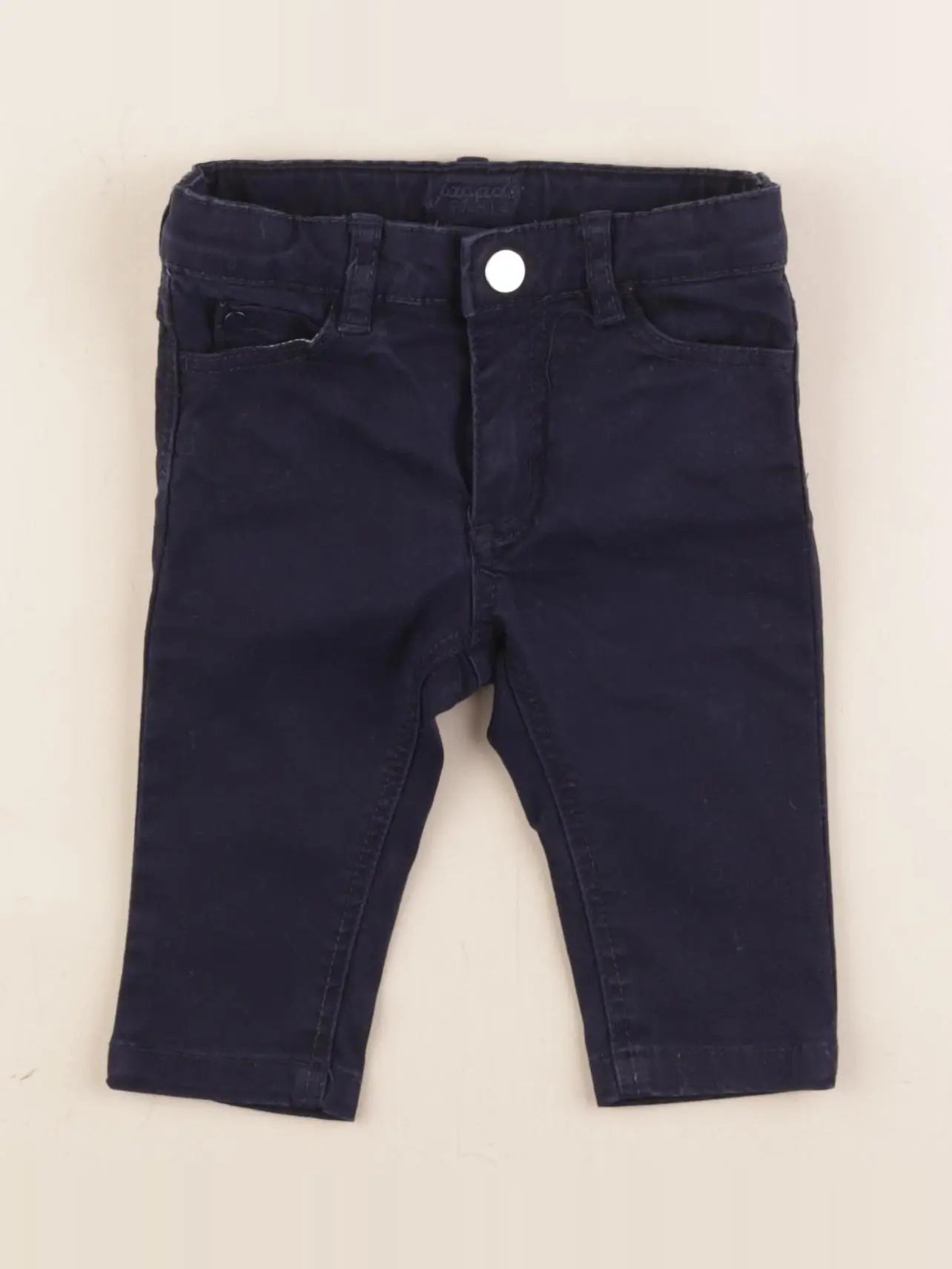 Jacadi - pantalon bleu - 6 mois