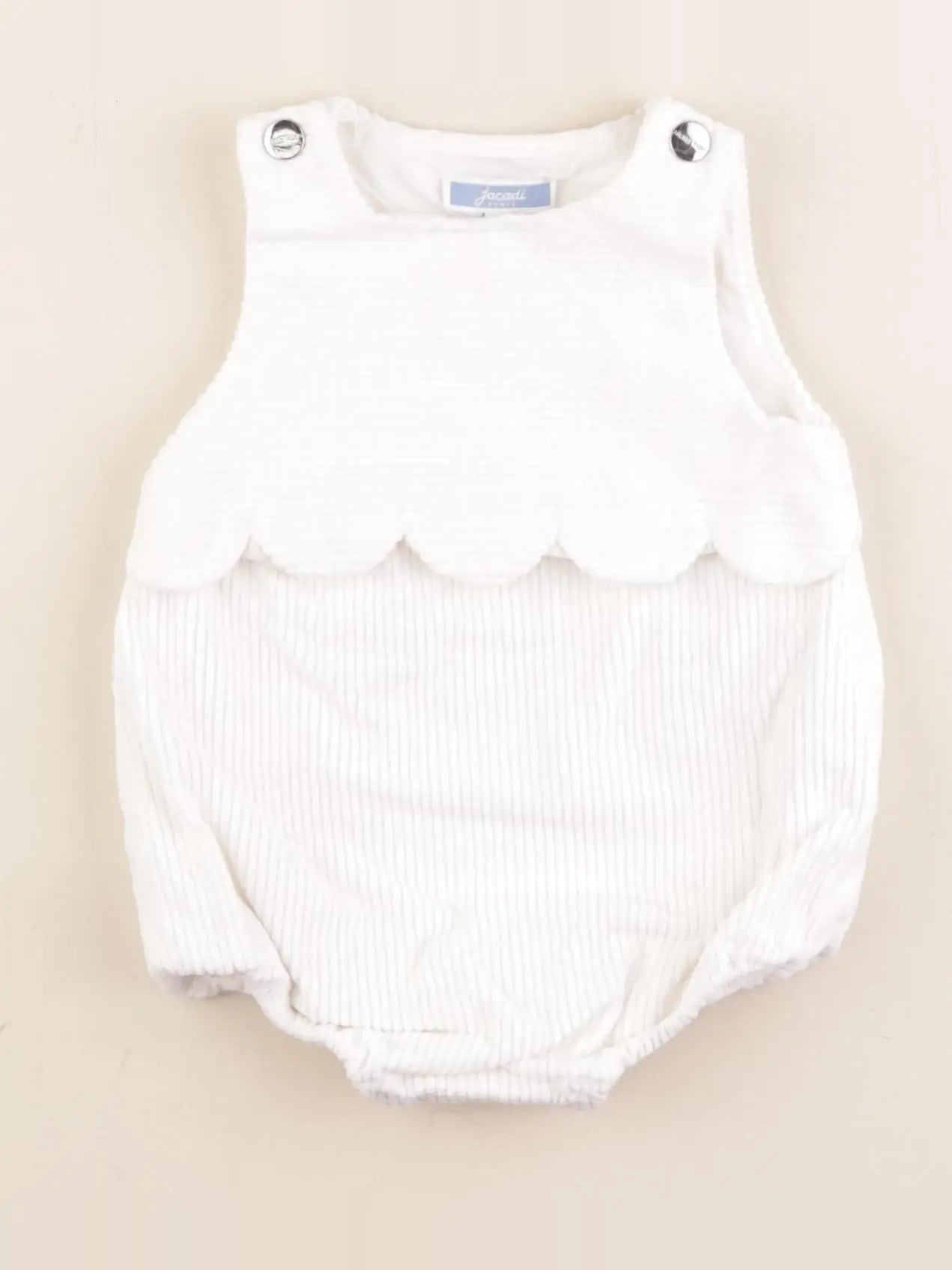 Jacadi - combinaison blanc - 6 mois