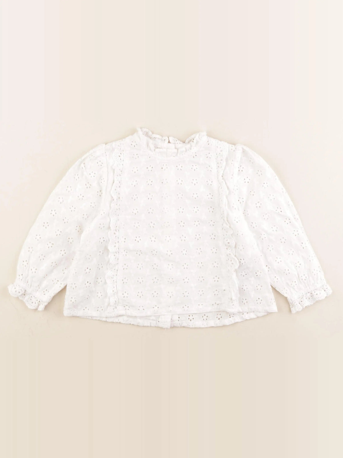 Vertbaudet - blouse blanc - 24 mois