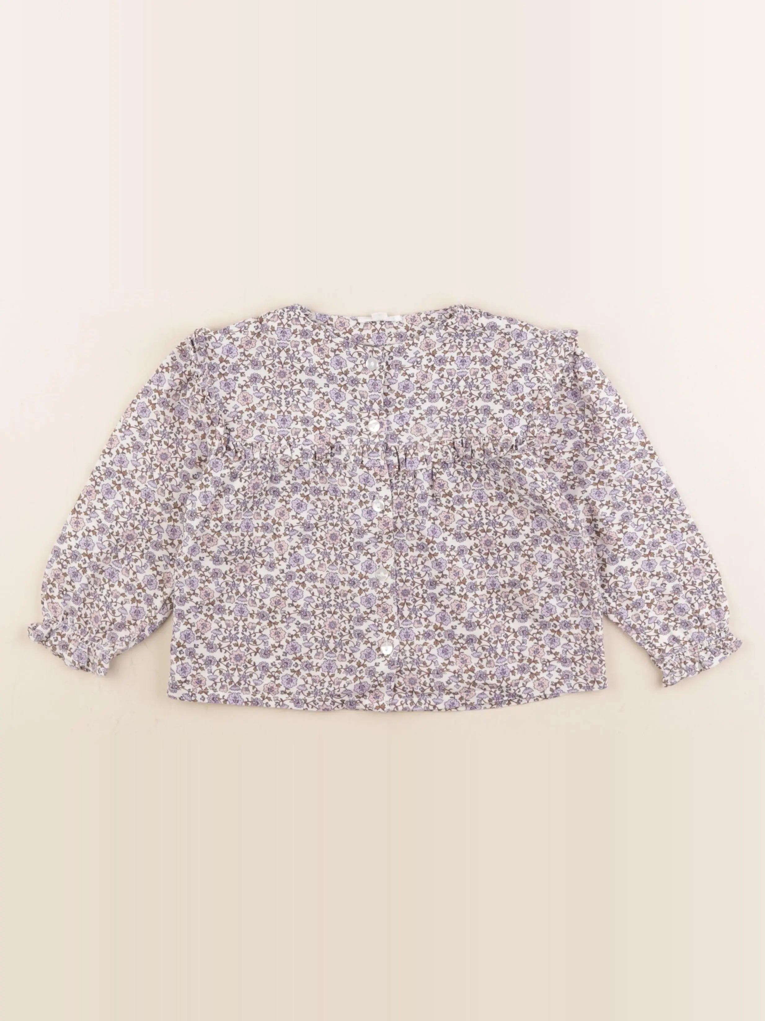 Vertbaudet - blouse multicolore - 3 ans