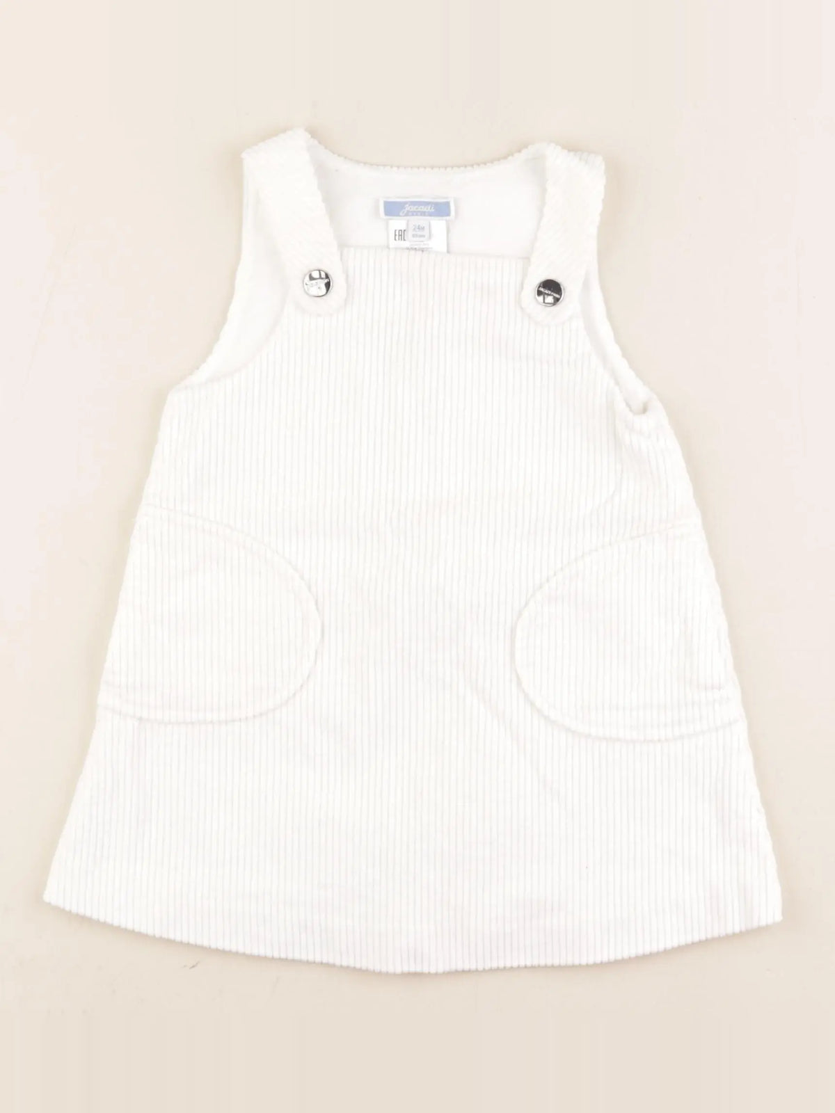 Jacadi - robe blanc - 24 mois