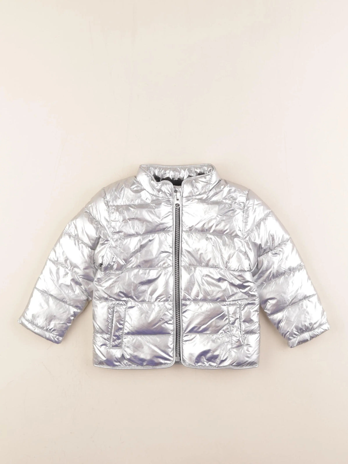 Boutchou - doudoune argent - 24 mois