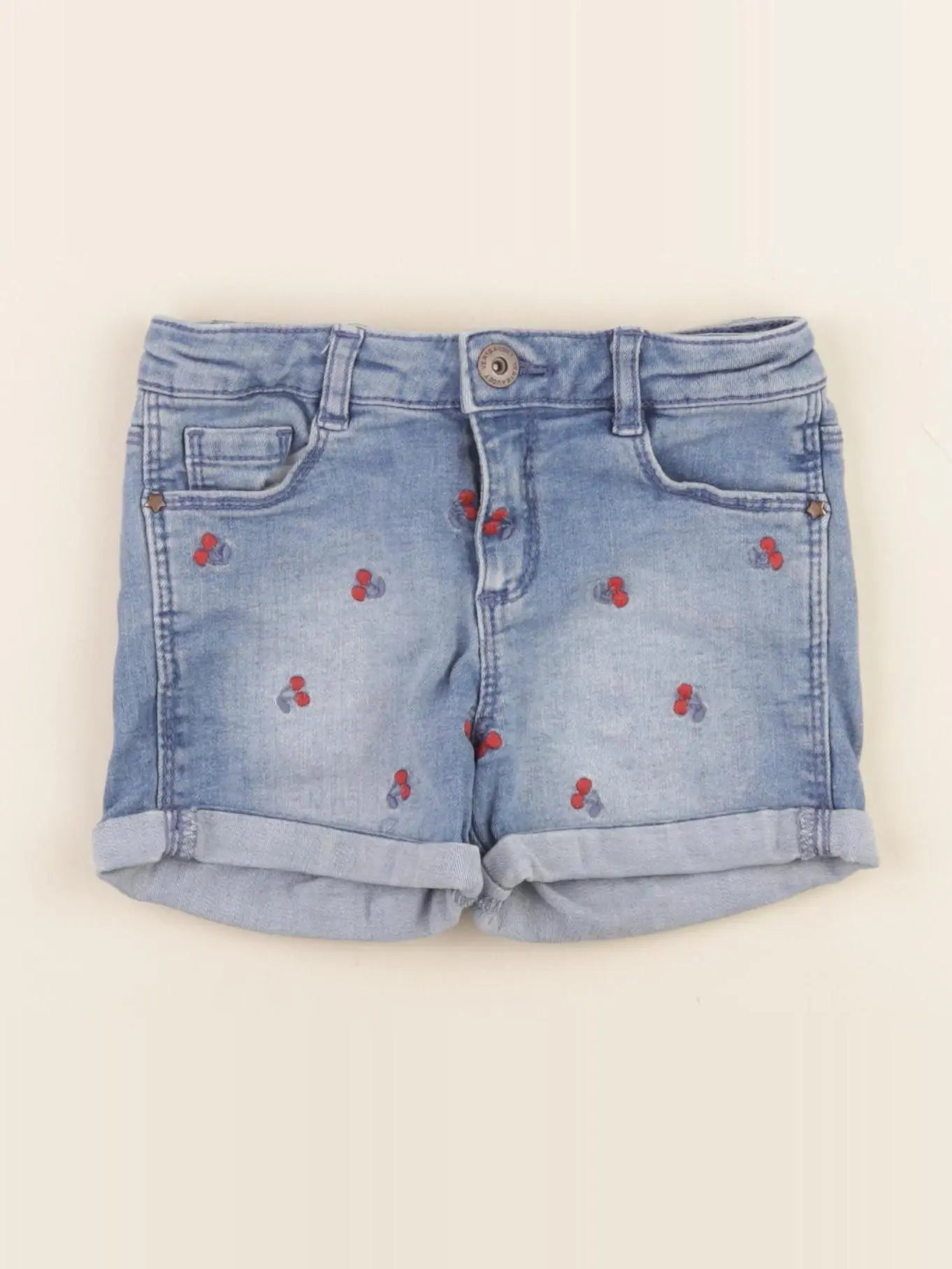 Vertbaudet - short bleu - 4 ans