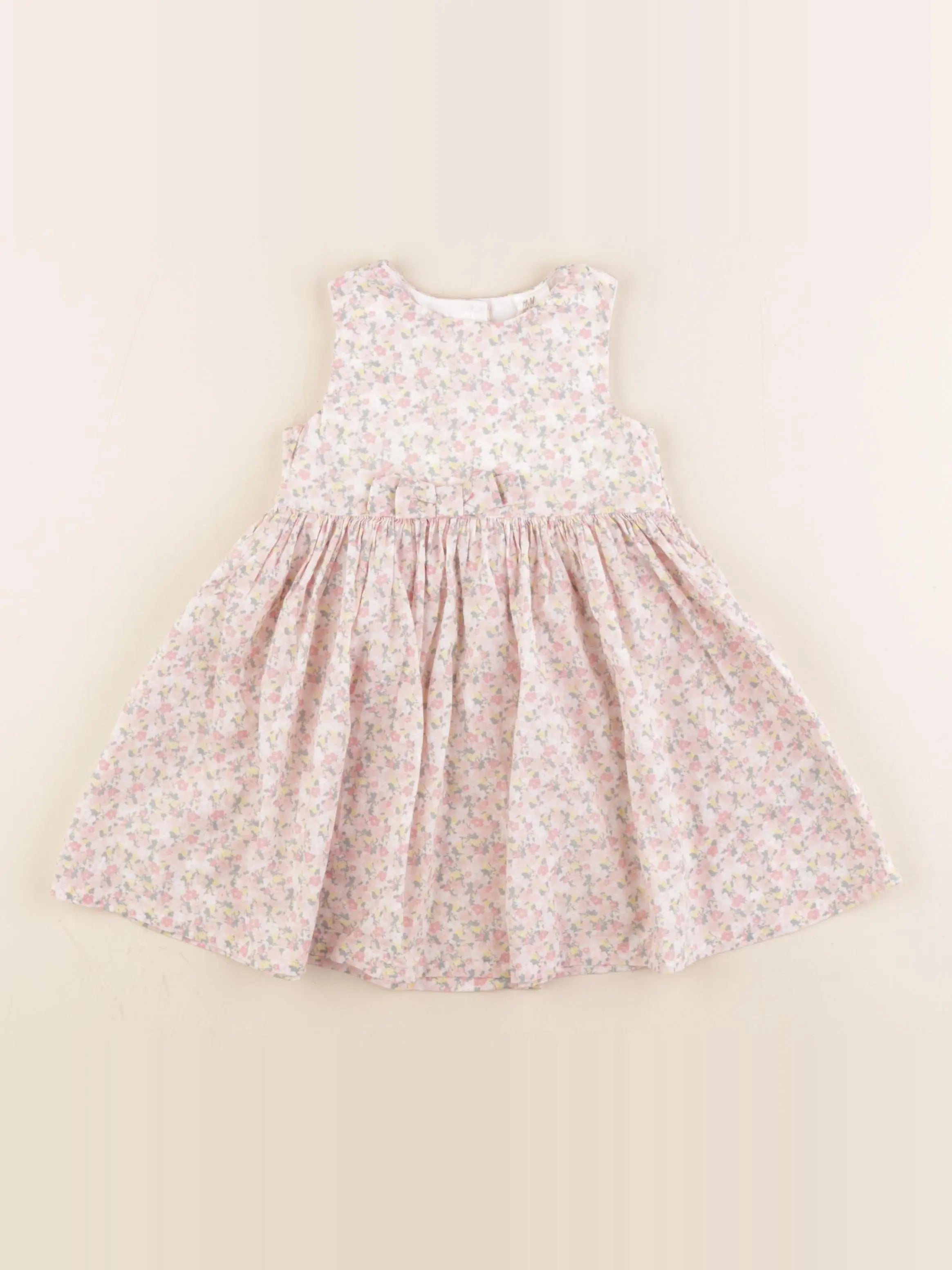 H&M - robe multicolore - 9/12 mois