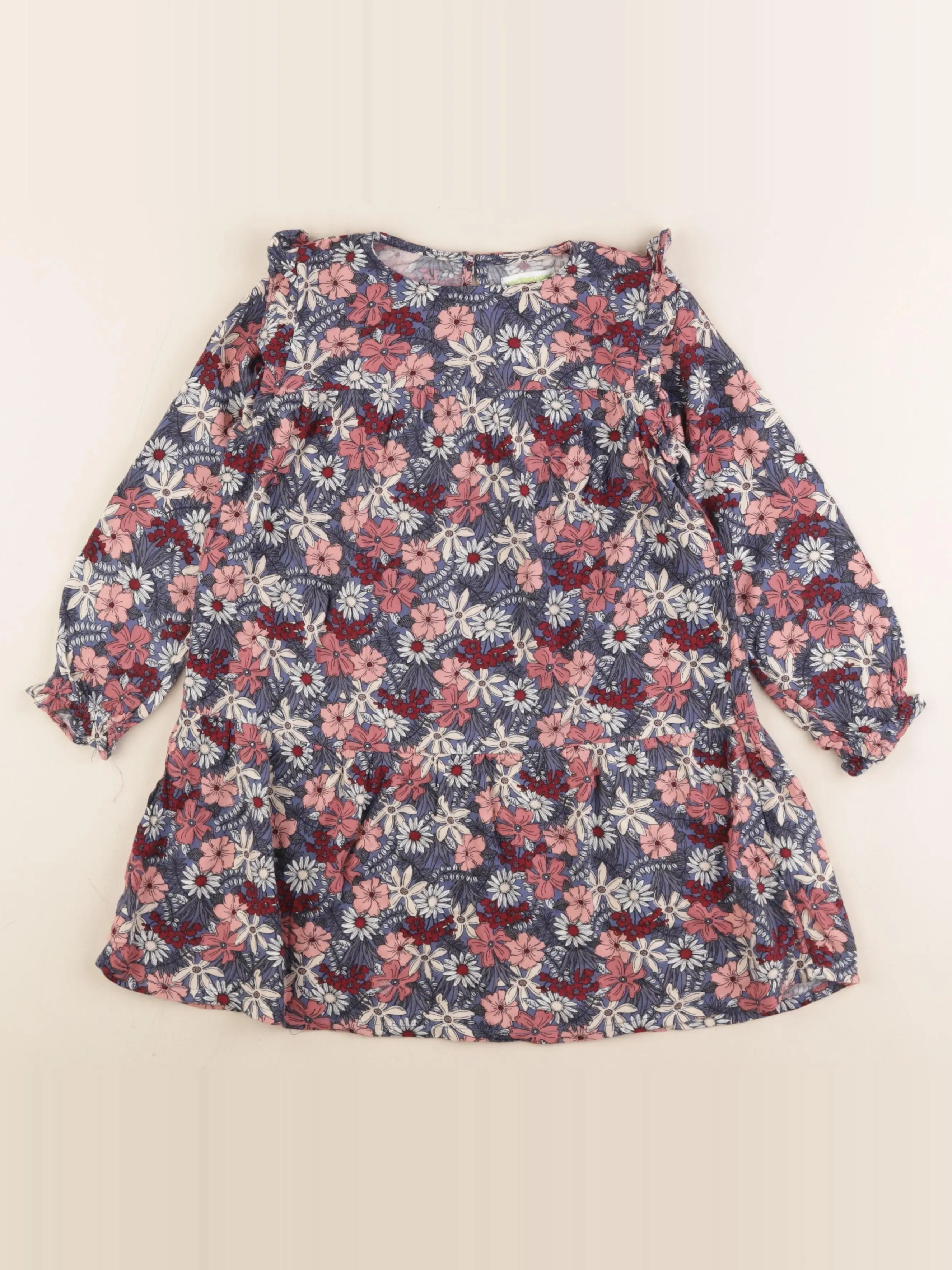 Vertbaudet - robe multicolore - 5 ans