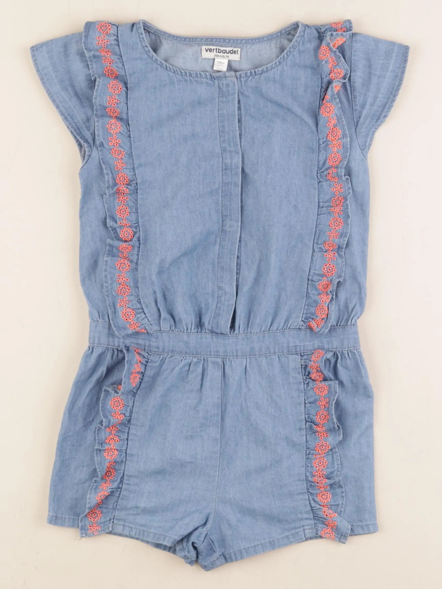 Vertbaudet - combinaison bleu - 5 ans