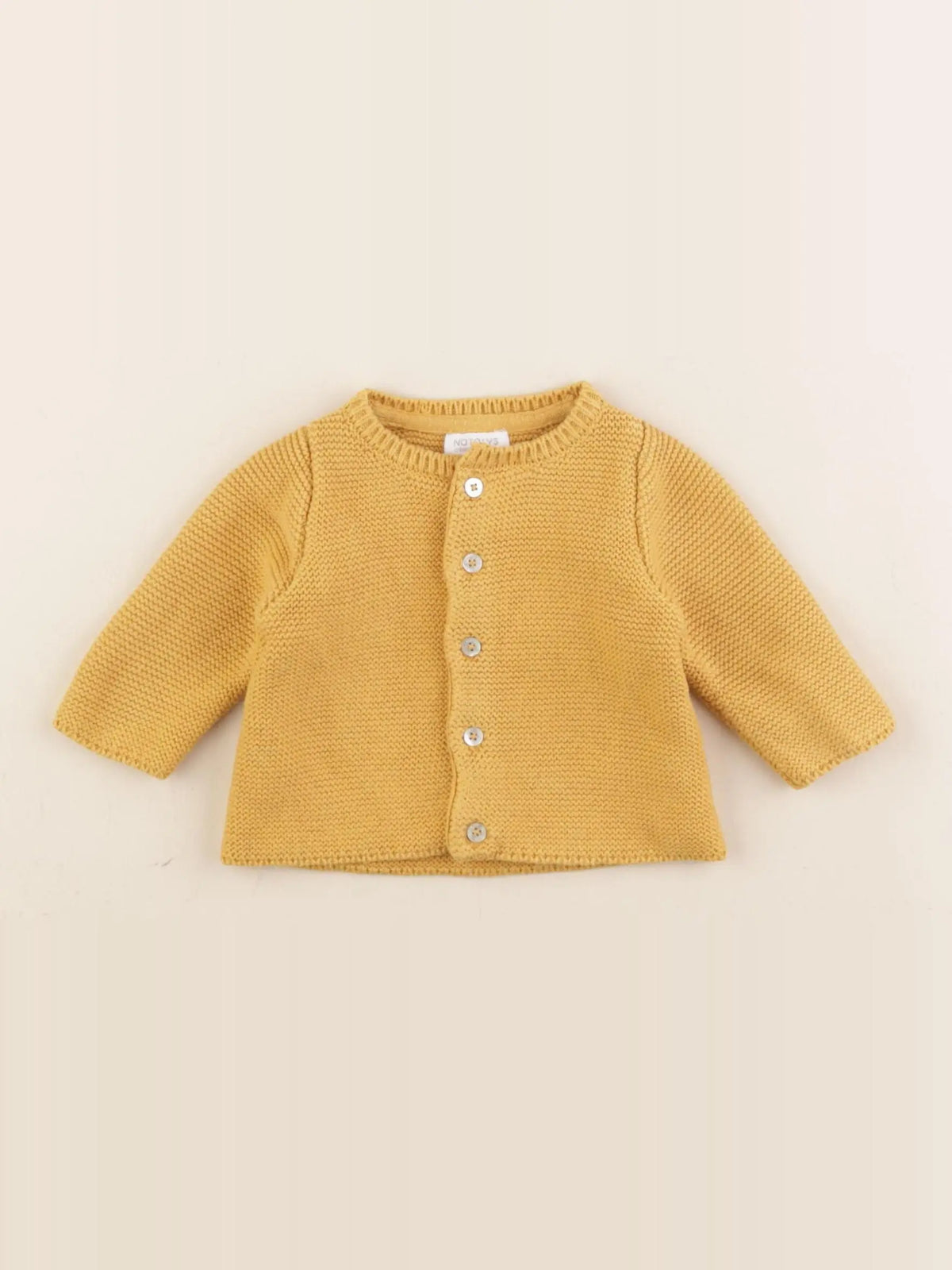 Natalys - gilet jaune - 1 mois