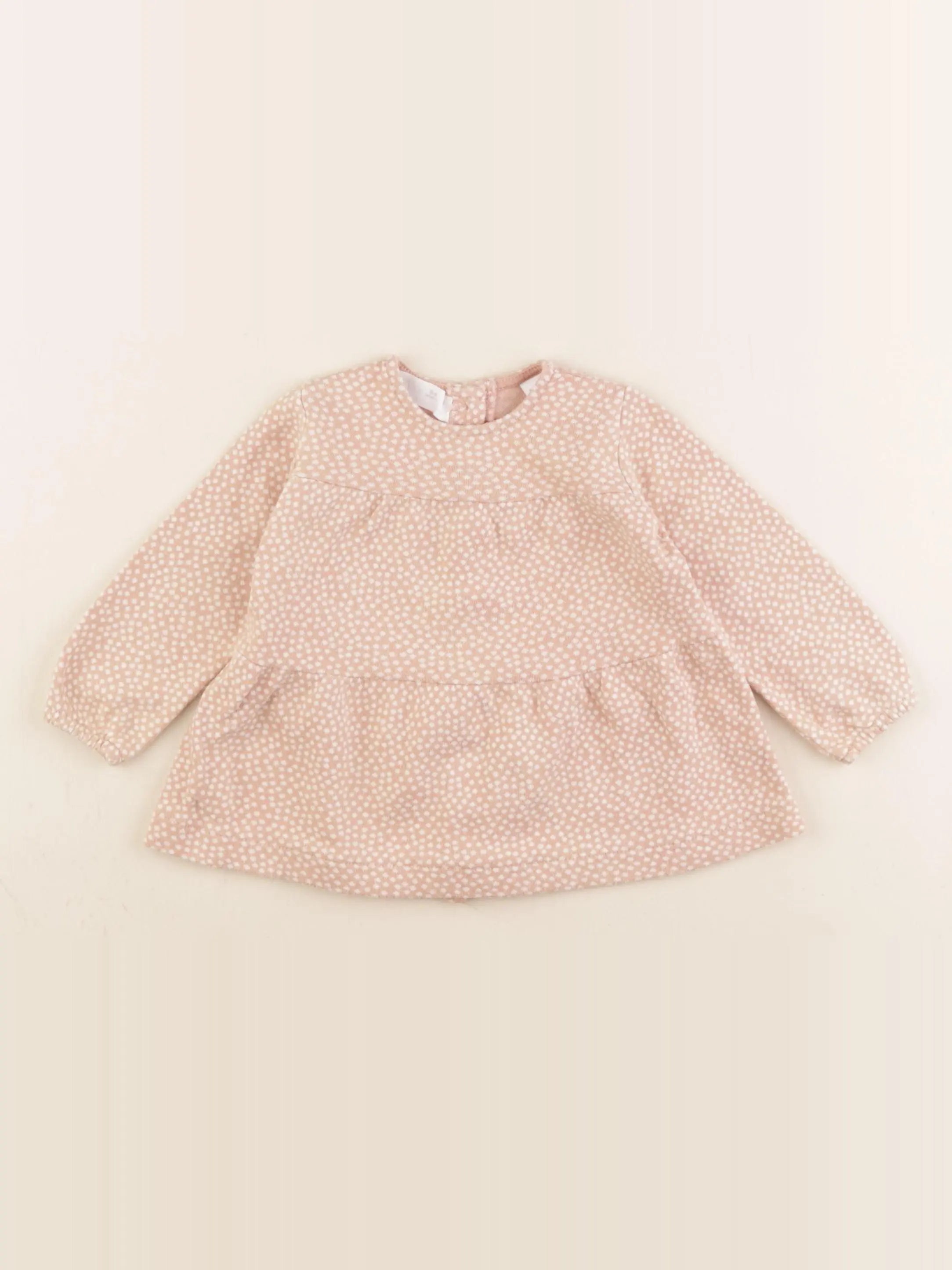 Zara - robe rose - 6/9 mois