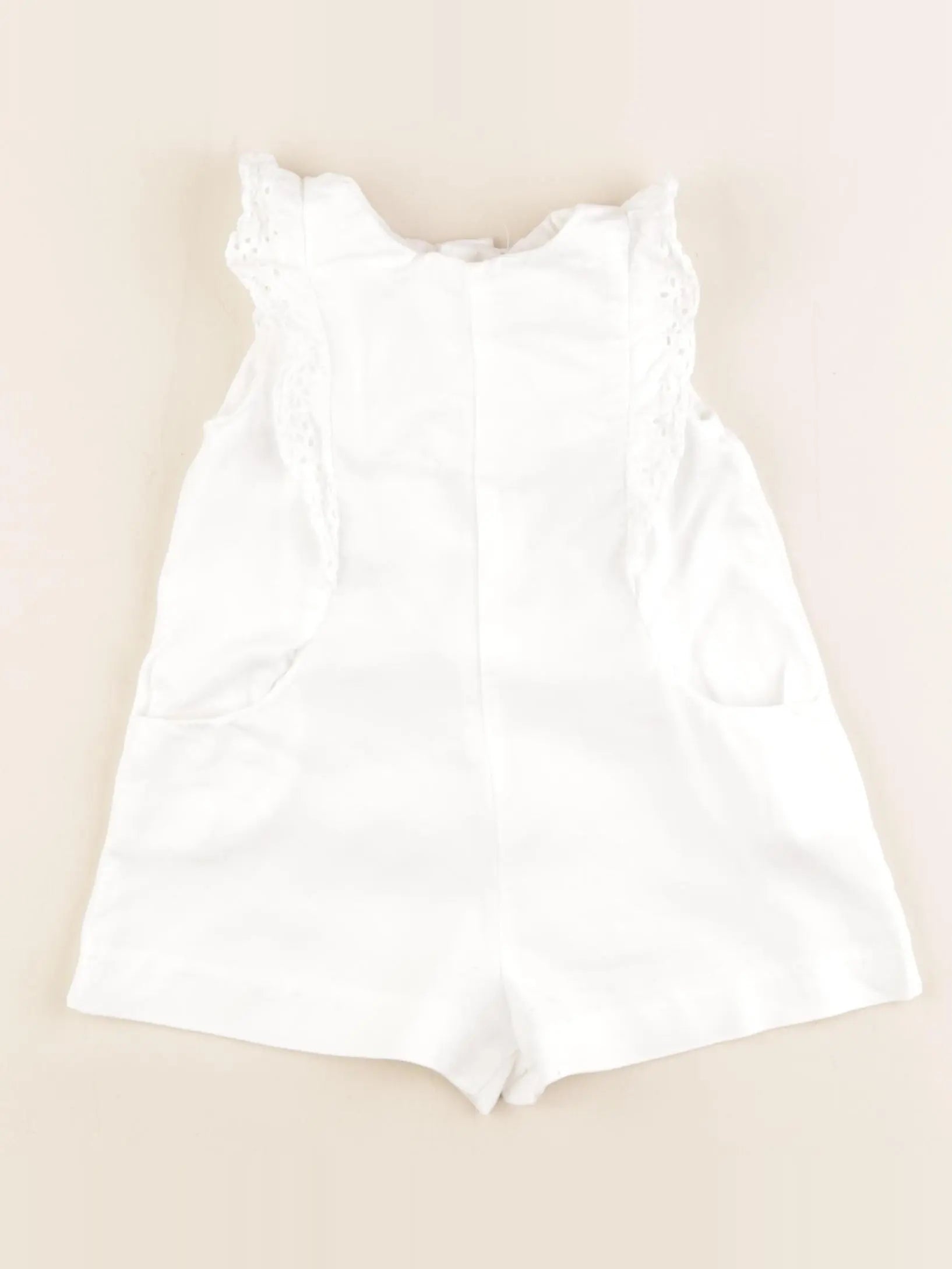 Zara - combinaison blanc - 9/12 mois