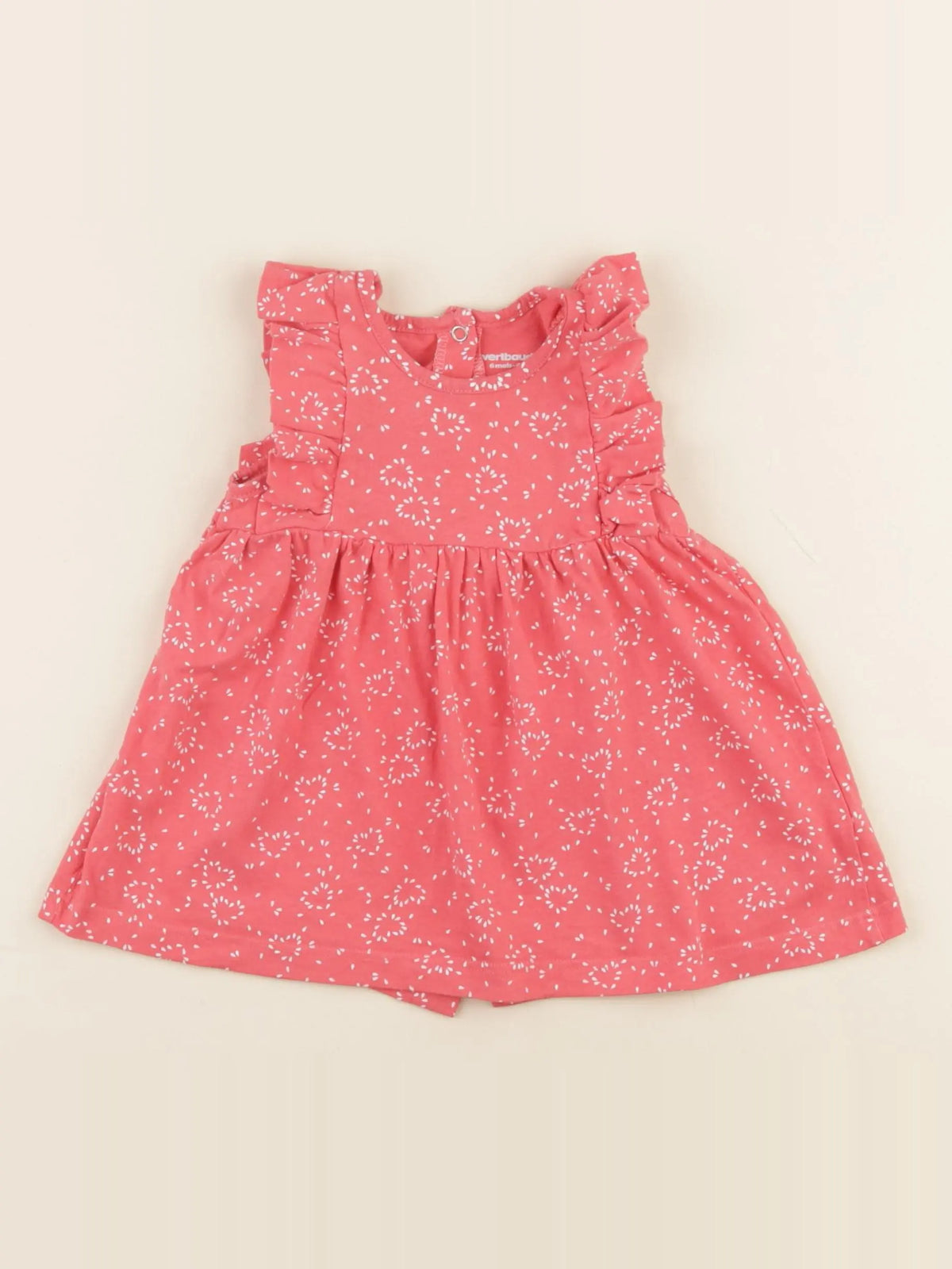 Vertbaudet - robe rose - 6 mois