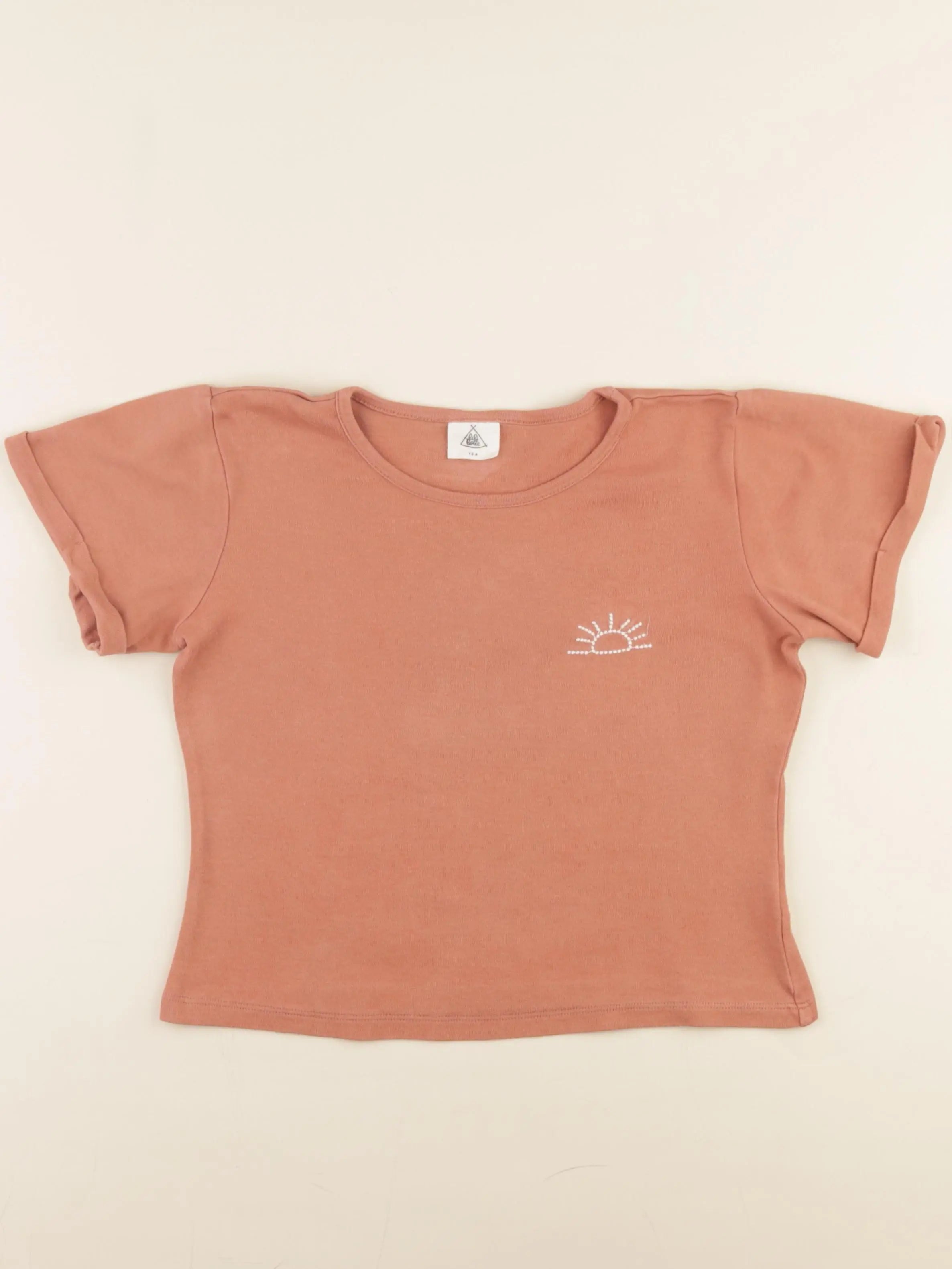 Lililotte - tee-shirt rose - 10 ans
