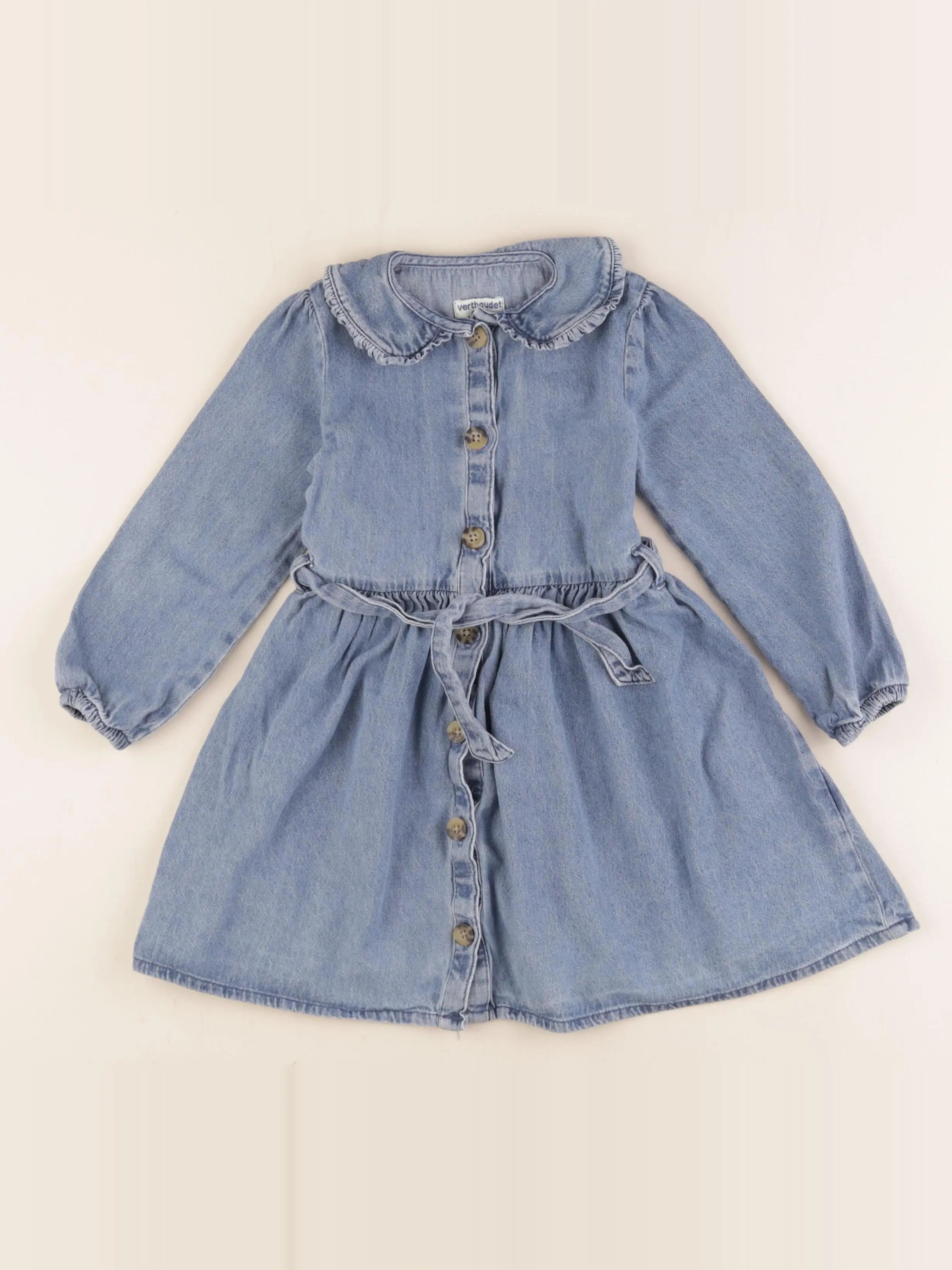 Vertbaudet - robe bleu - 4 ans